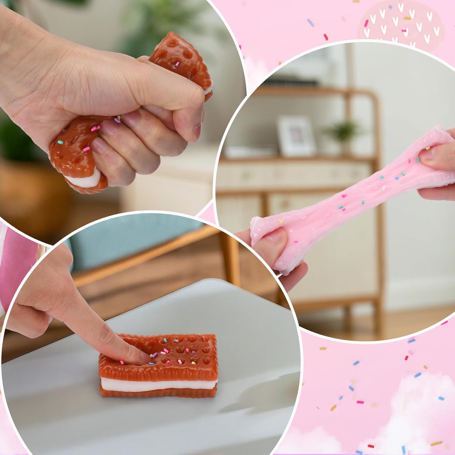 Cookie Sticky Taba Squishy Fidget Toys