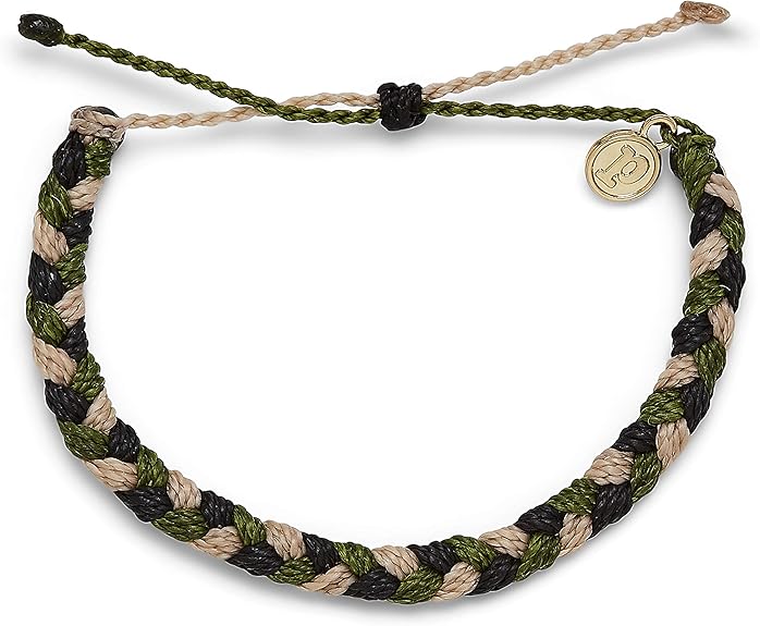 Pura Vida For the Troops Braided Bracelet