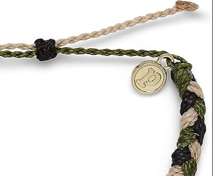 Pura Vida For the Troops Braided Bracelet