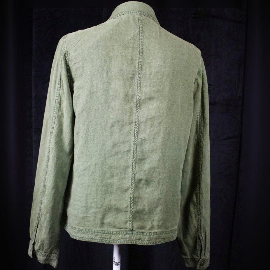 Cynthia Rowley Army Green Zip-up Size Large