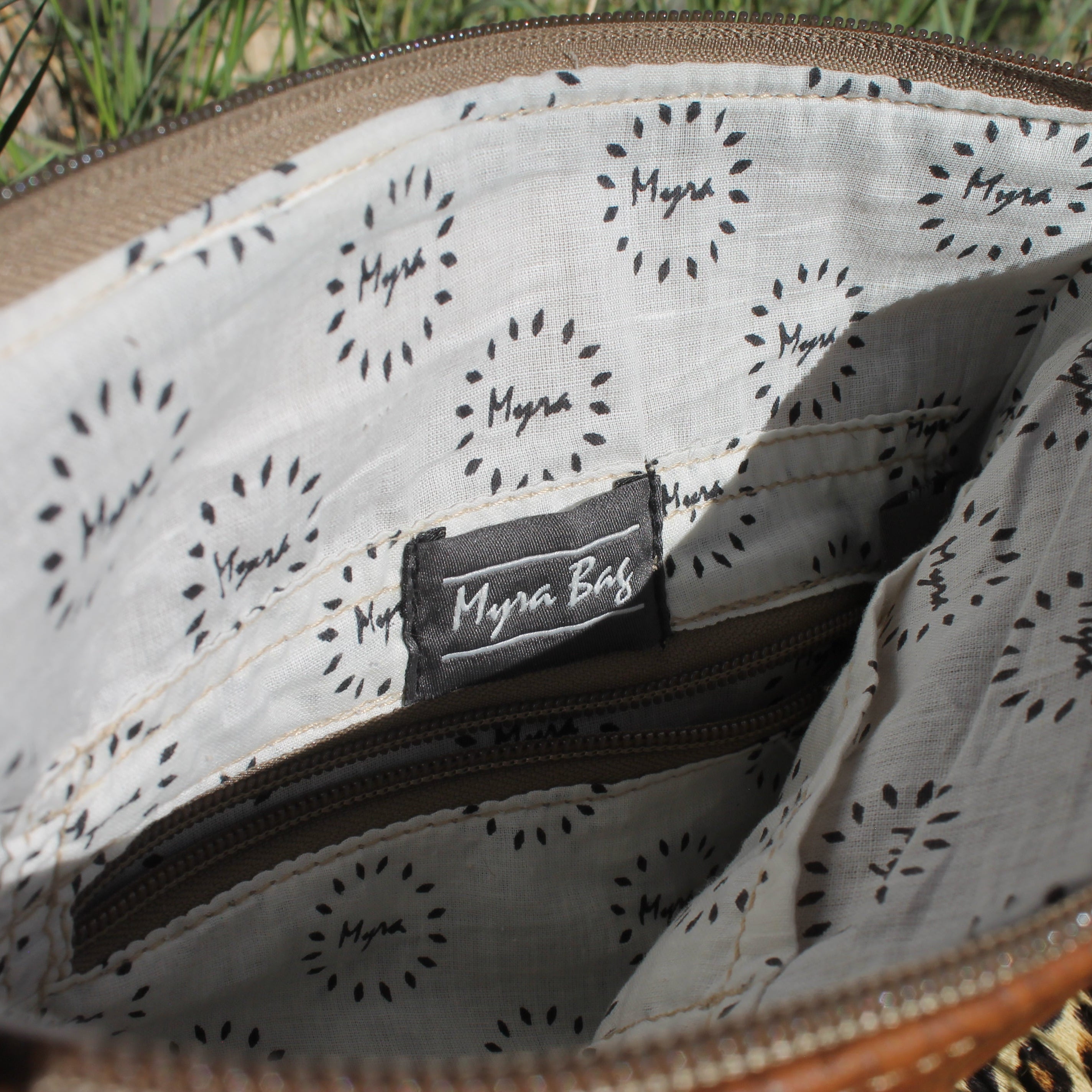 Myra Crossbody Leopard Print Bag
