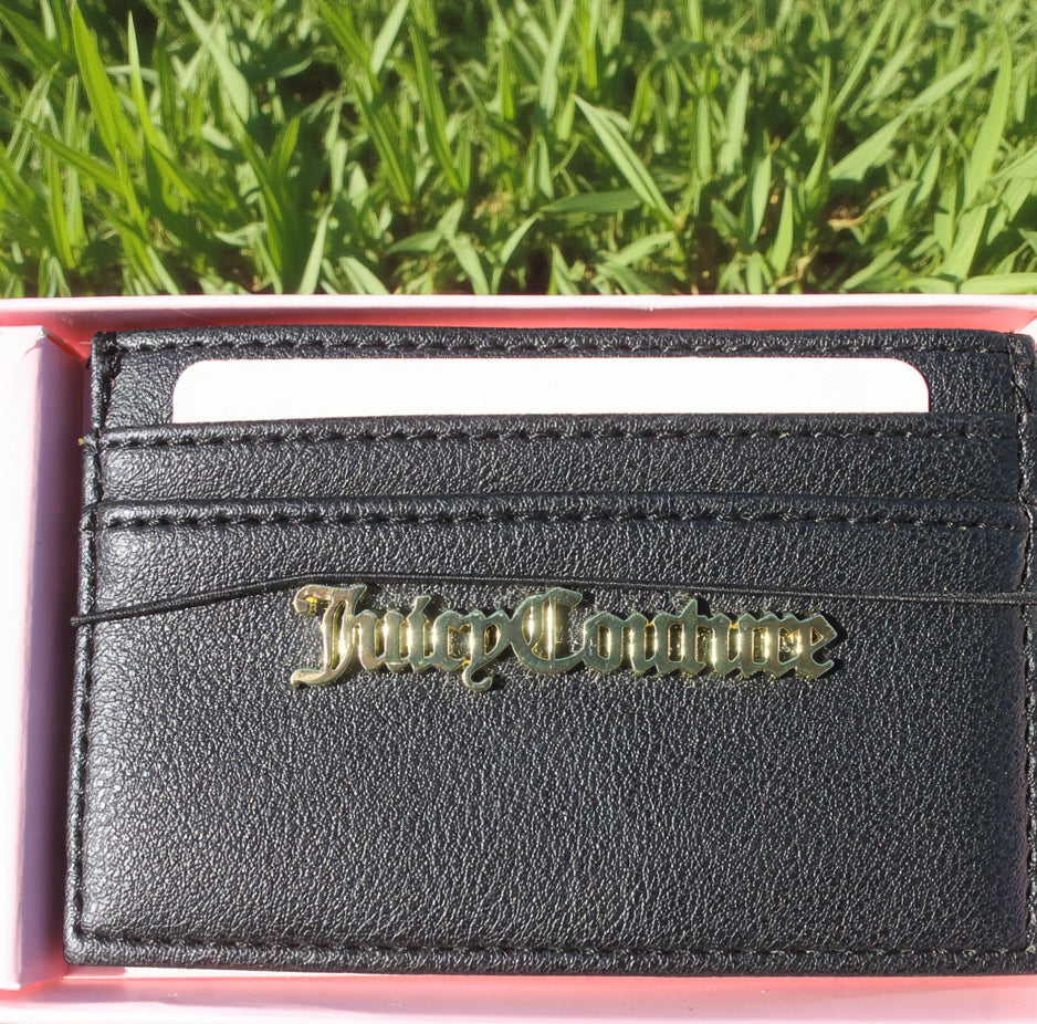 Juicy Couture Leopard Print Clutch and Wallet Gift Set