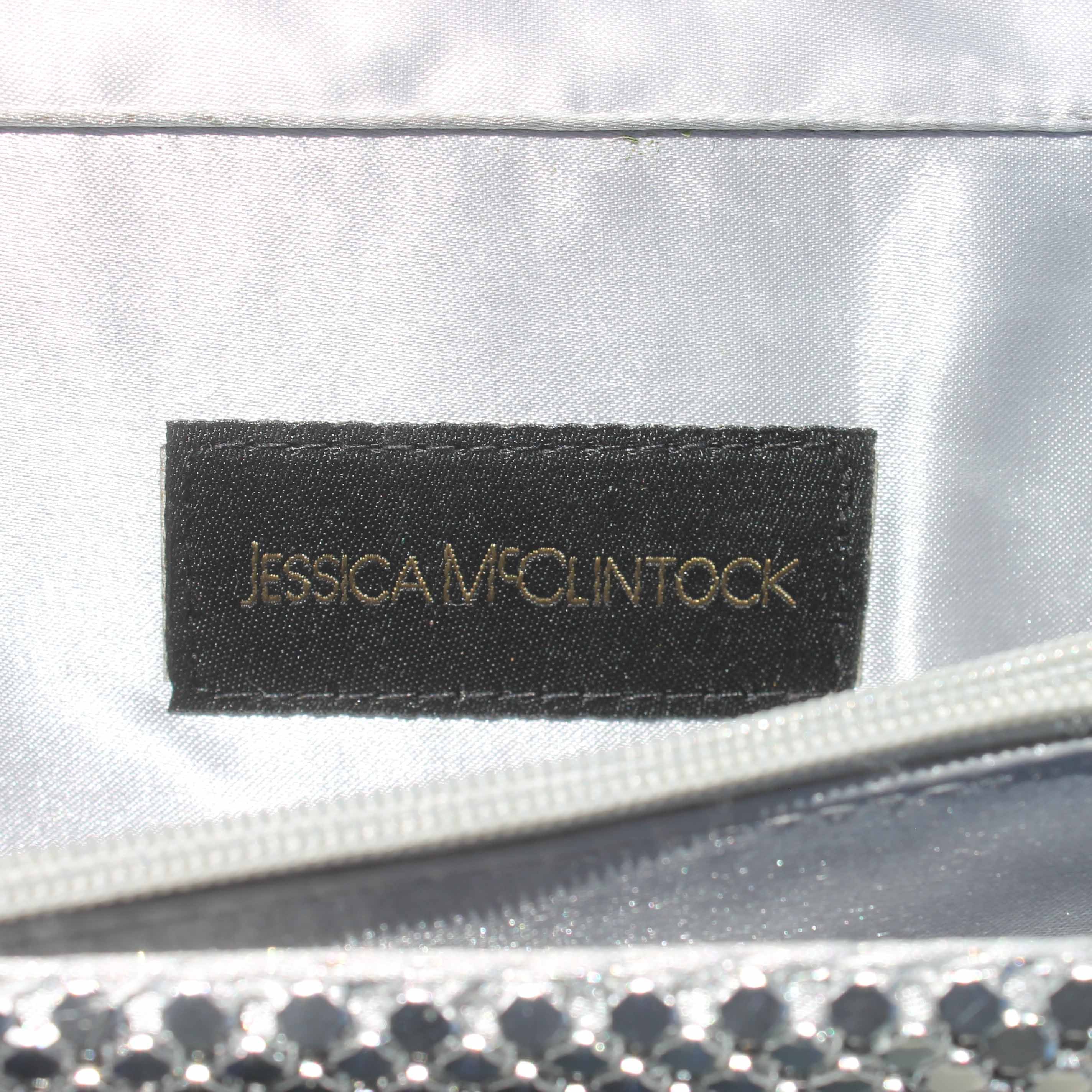 Jessica McClintock Metal Mesh Evening Clutch