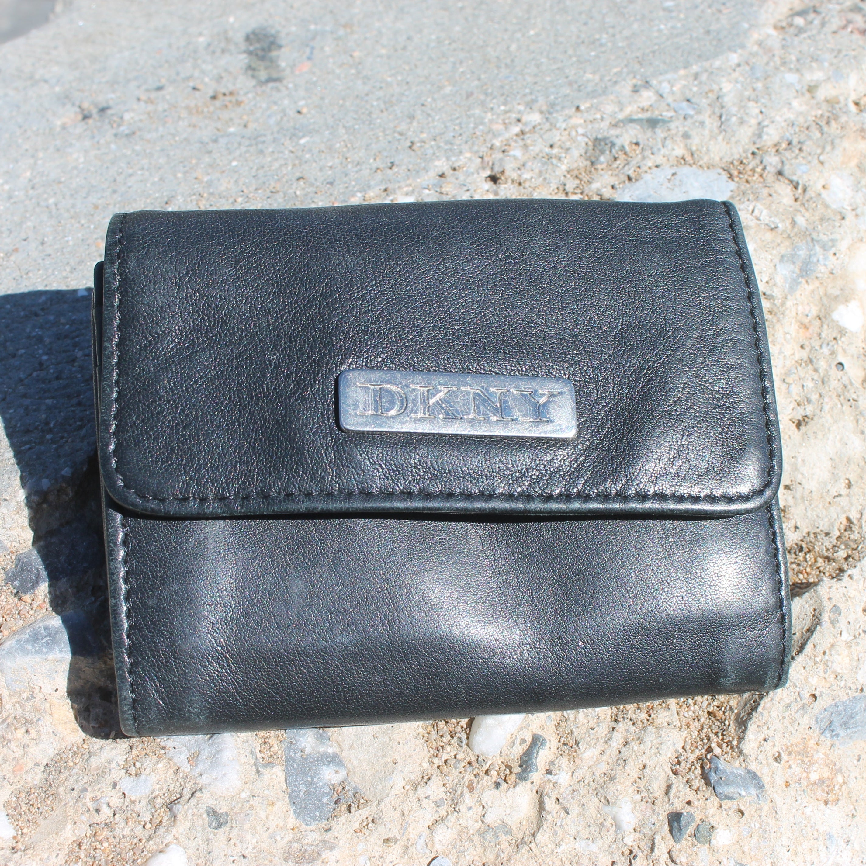 DKNY Black Leather Wallet