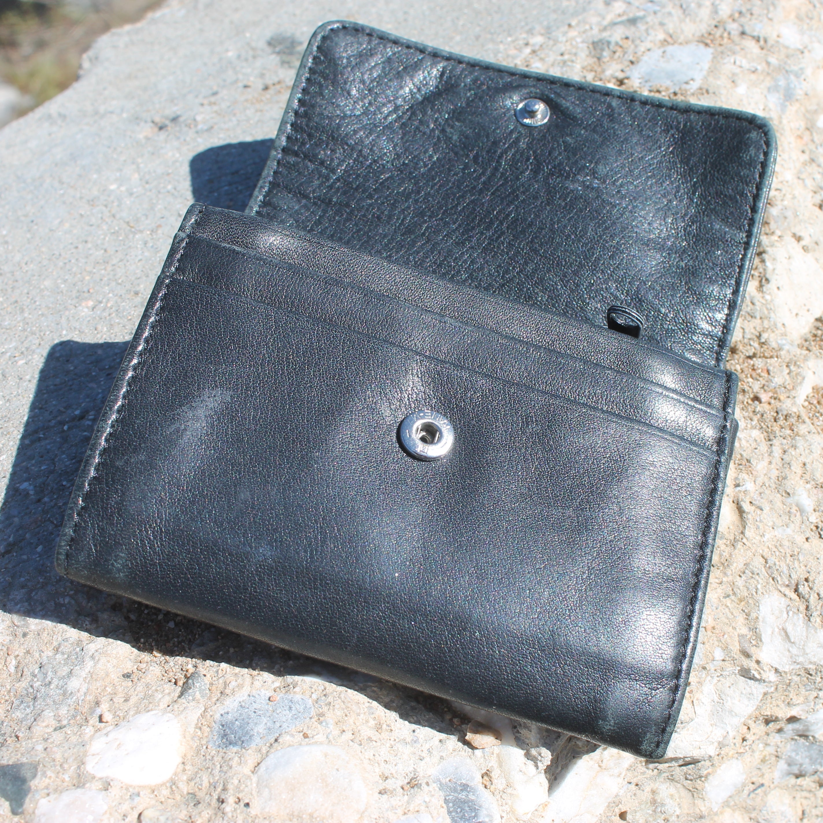 DKNY Black Leather Wallet