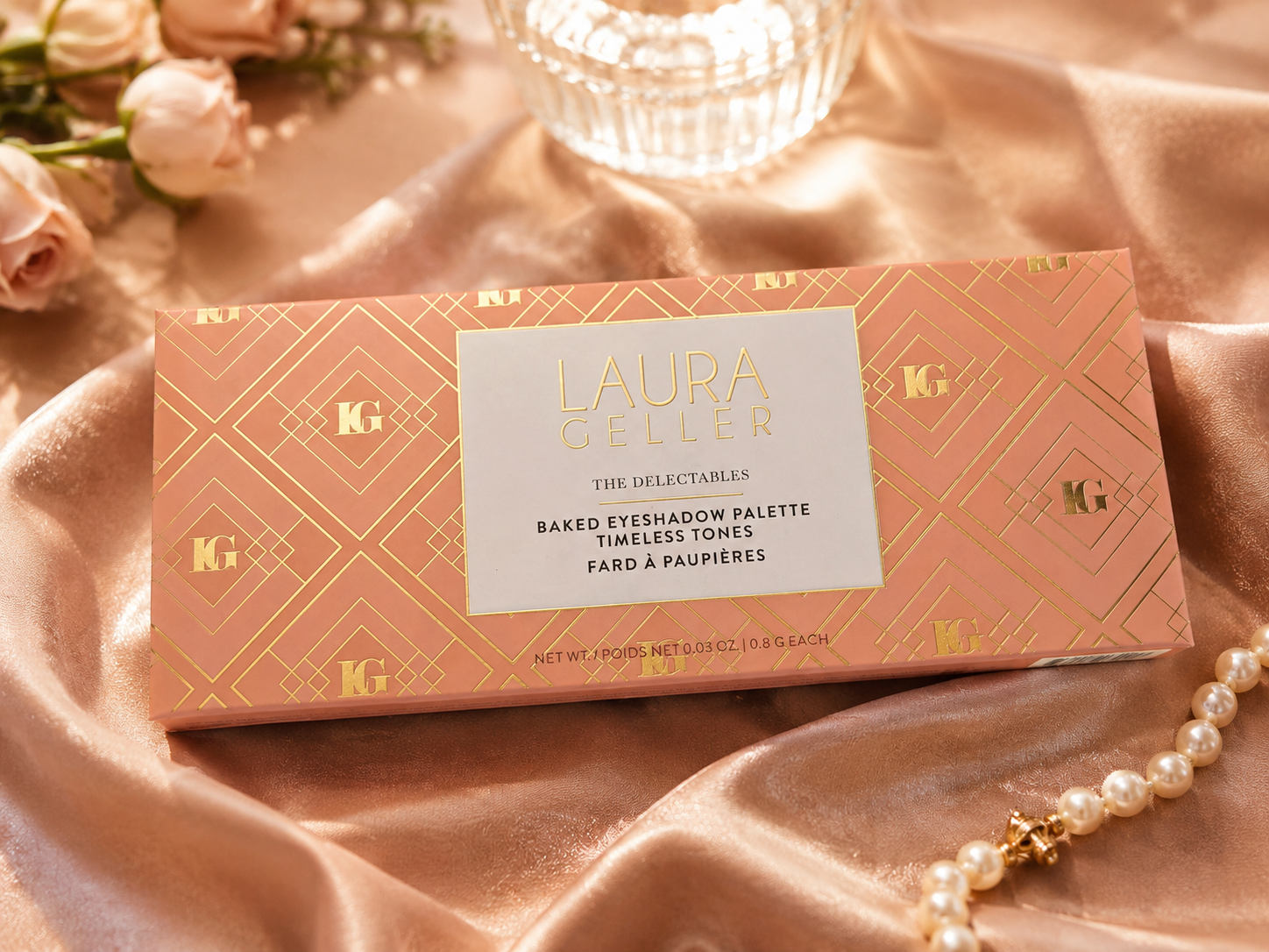 Laura Geller The Delectables Baked Eyeshadow Palette Timeless Tones