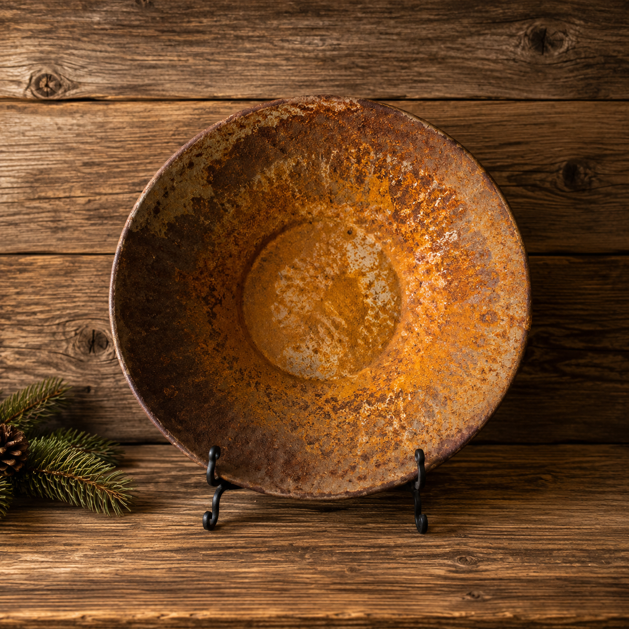Vintage Steel Gold Prospecting Pan