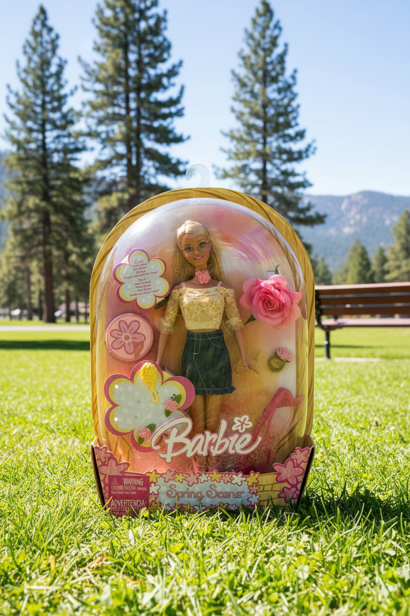 2005 Barbie Spring Scene Doll with Accessories