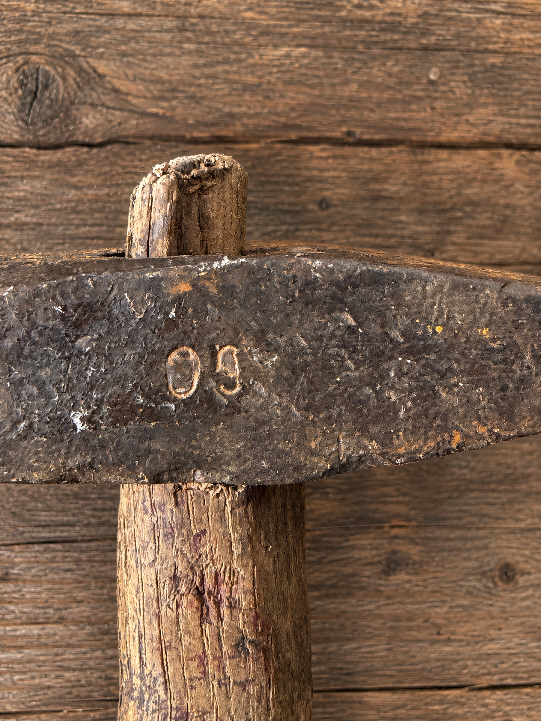 Antique Vintage Cross Peen Hammer