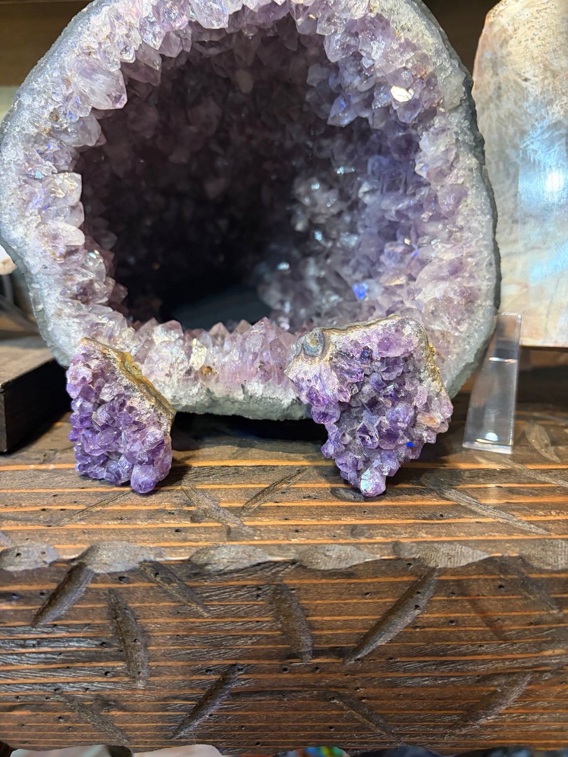 Amazing Amethyst Crystals Geode