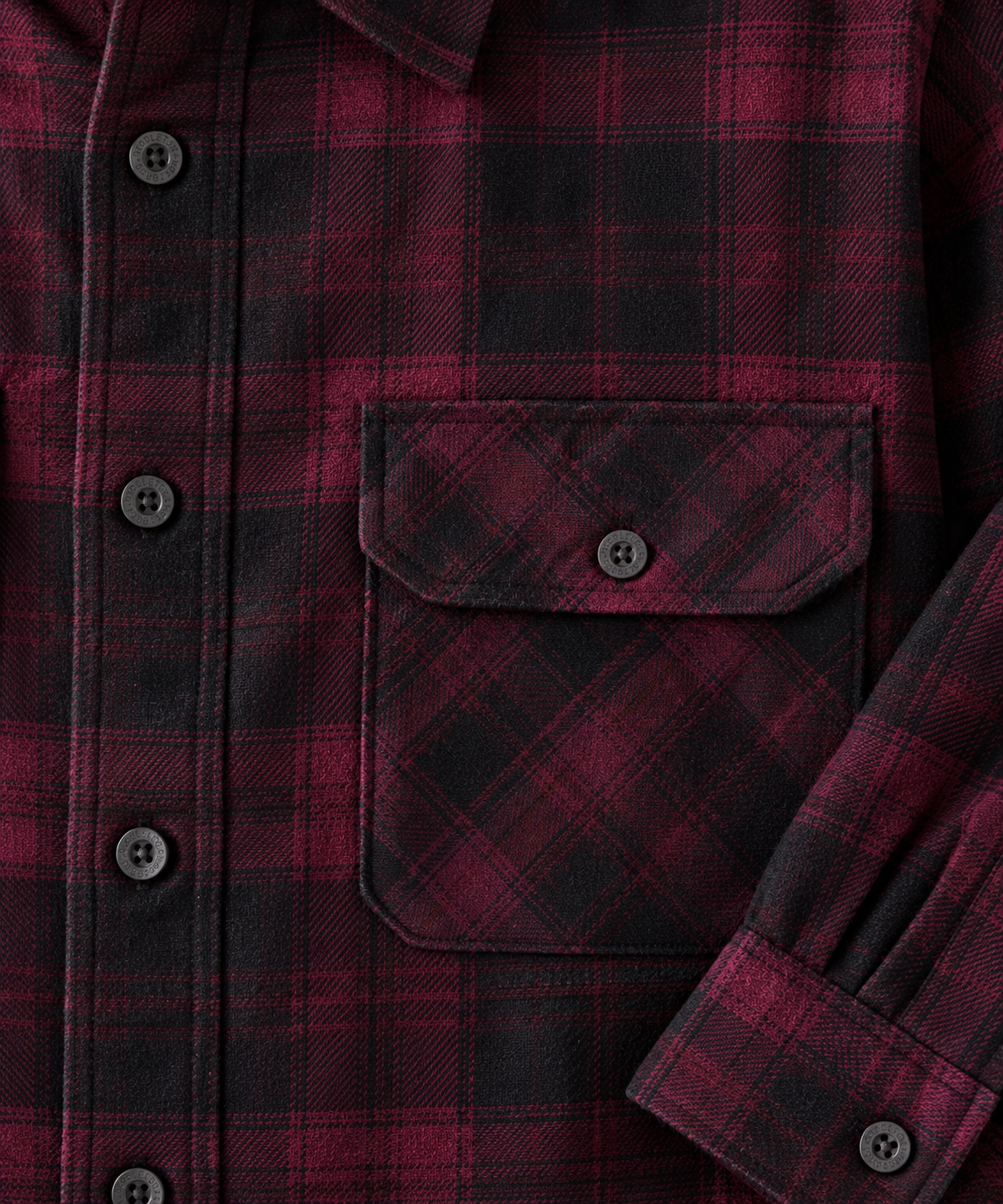 Vintage Pendleton 100% Virgin Wool Plaid Shirt – Red & Black – Men’s Medium