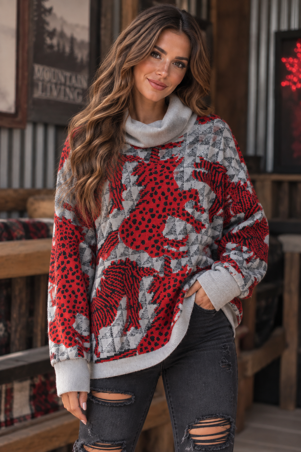 Vintage Chacok Turtleneck Sweater