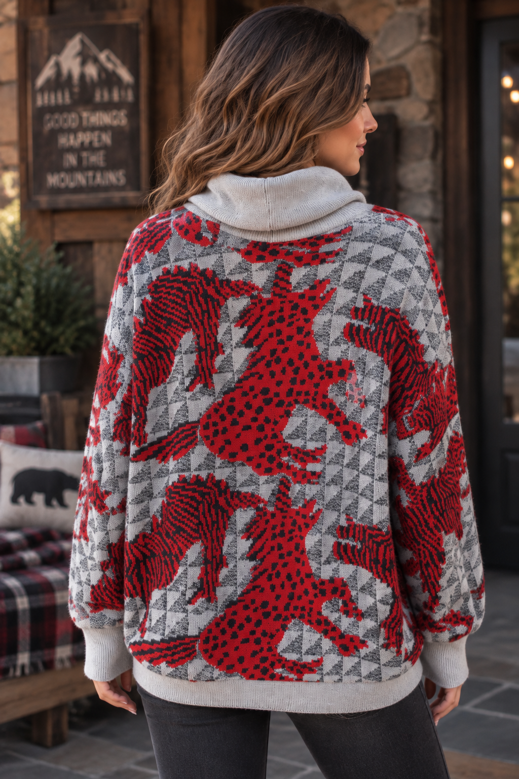 Vintage Chacok Turtleneck Sweater