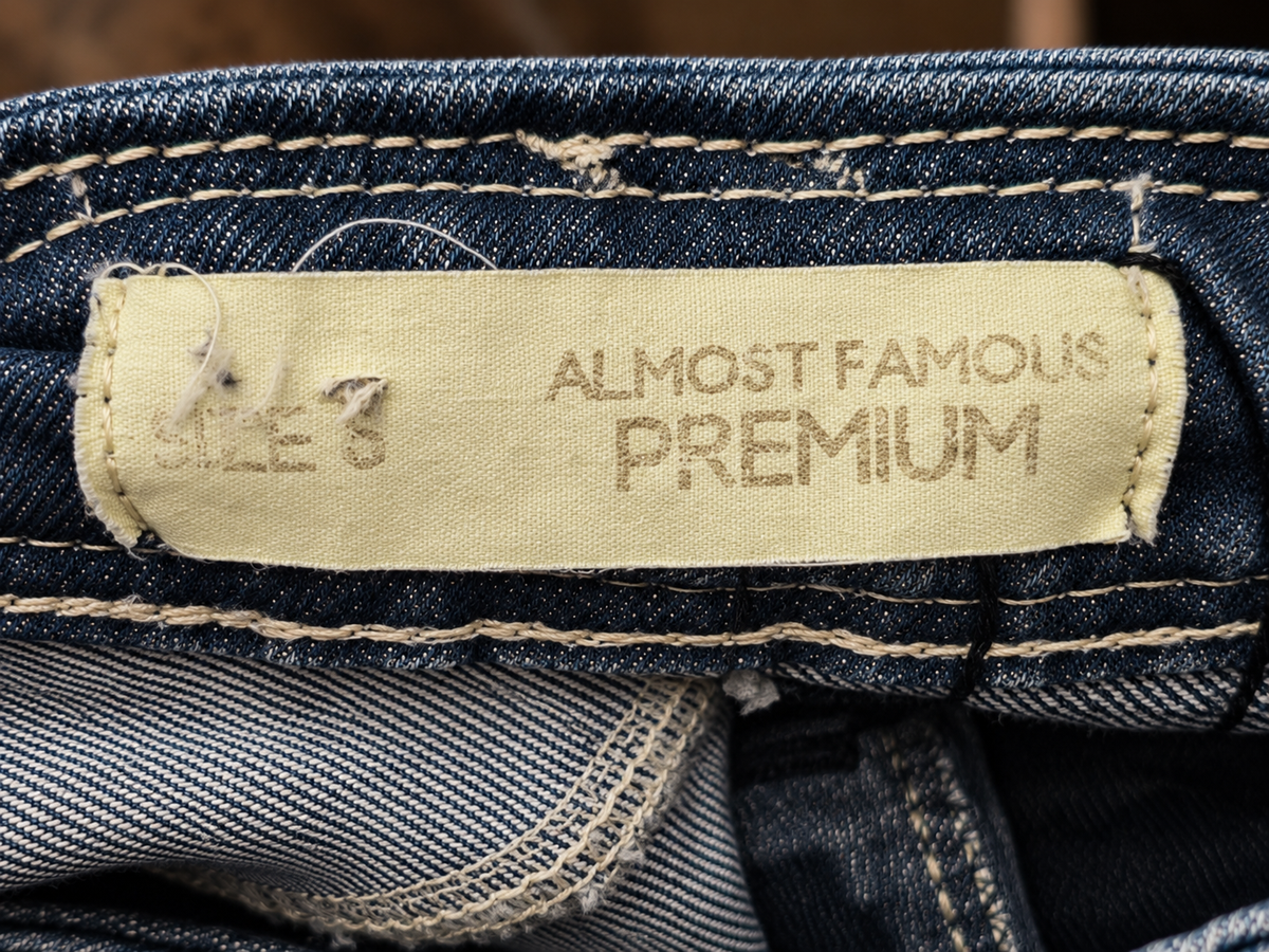 Almost Famous Premium Size 5 Studded Skinny Jeans