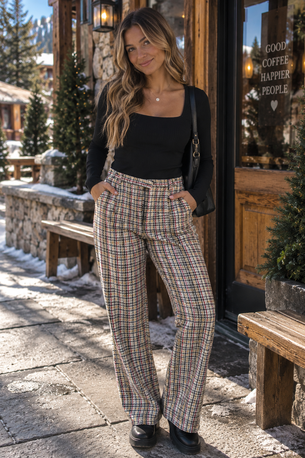 Vintage Pendleton Women's Plaid Trousers – Size 12