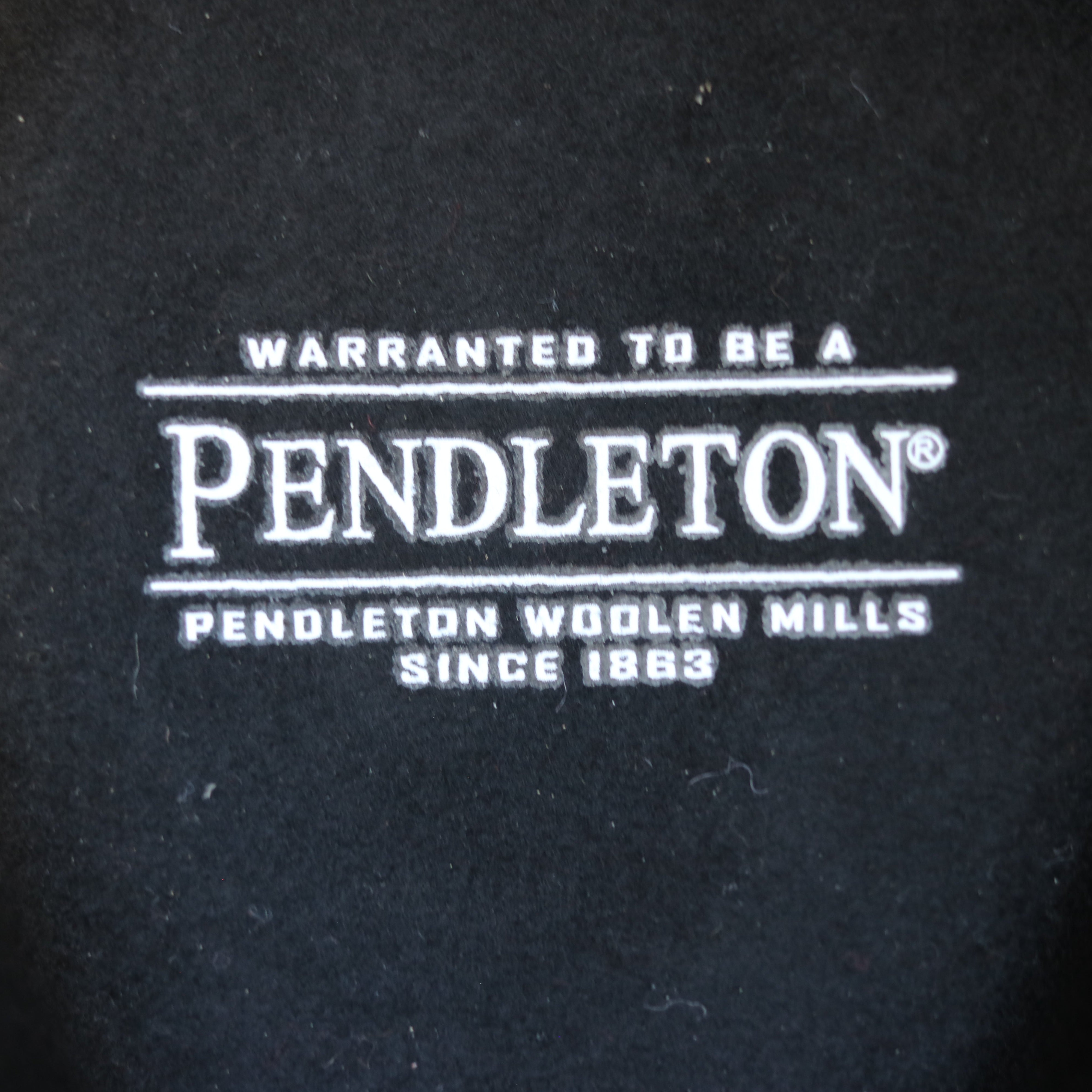 Pendleton Black Wool Fedora Hat NEW Wide Brim Classic Style