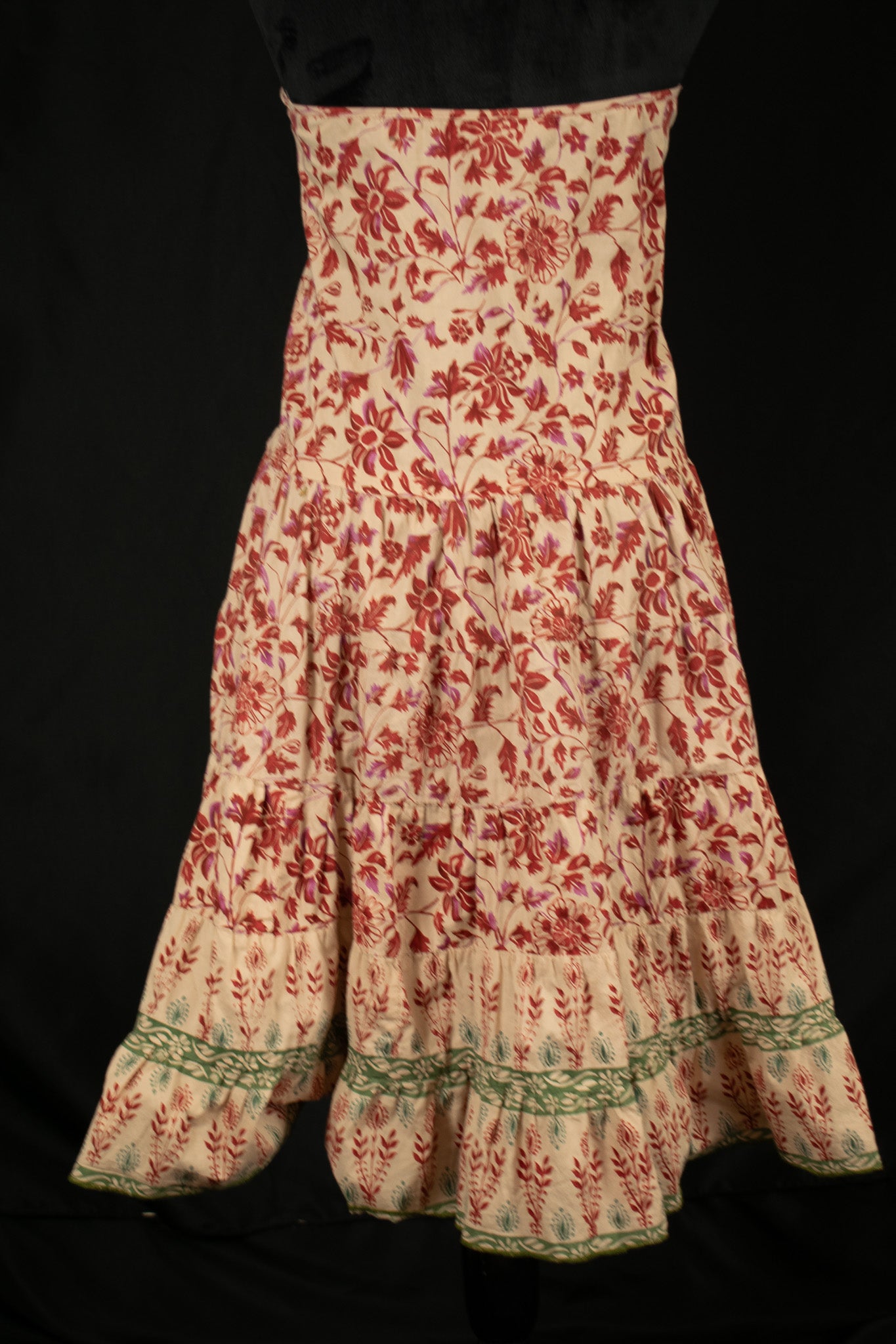 Angie Coral Pink Flowy Dress with V-Neck Tie