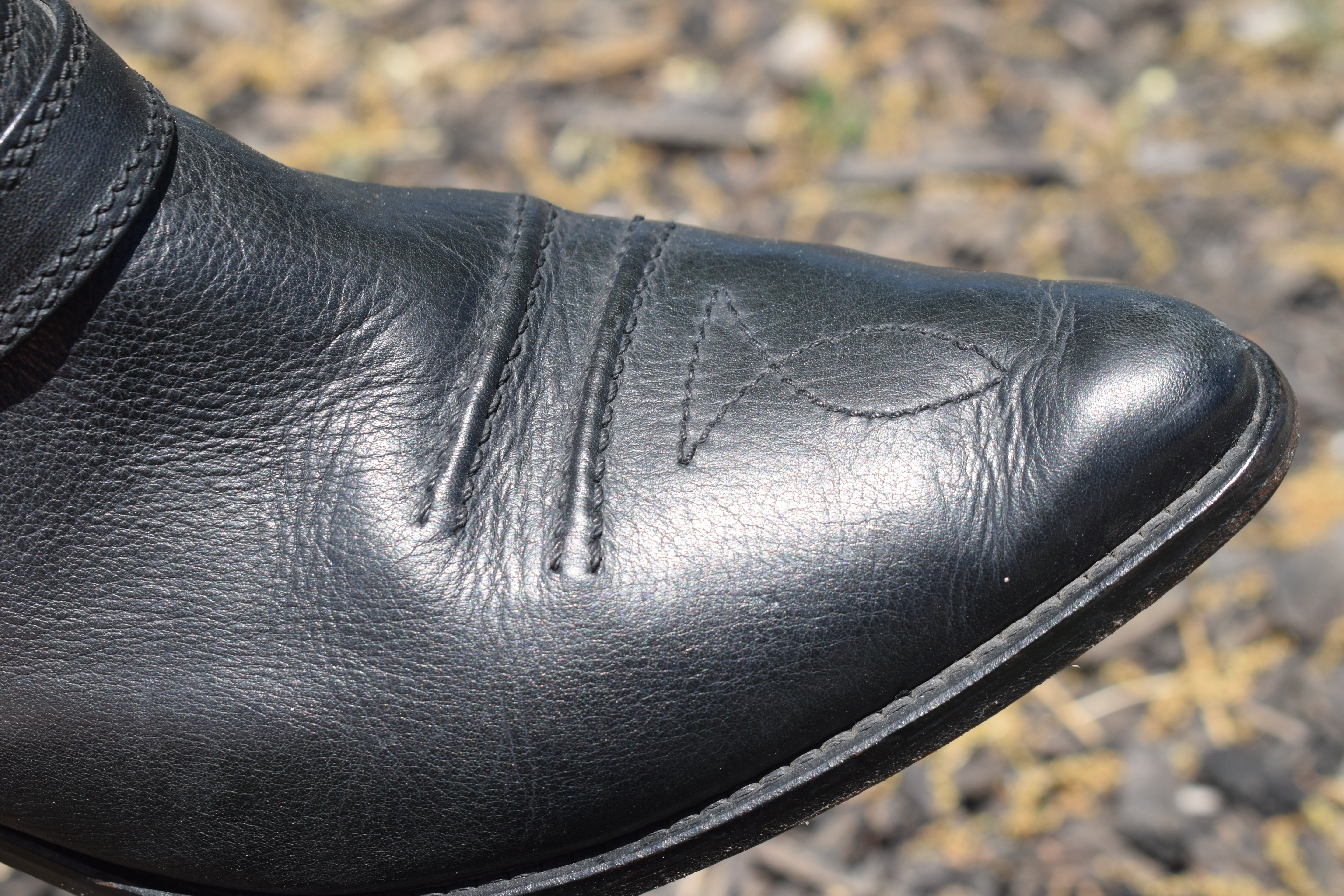 E-Troupe London Black Leather Ankle Booties – Made in Portugal Genuine Leather Size 40 (US 9–9.5)