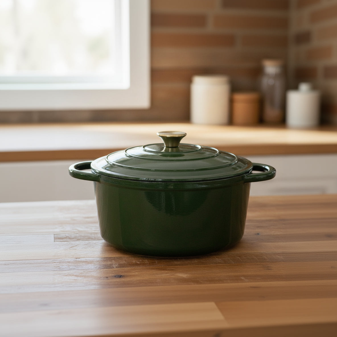 Green Biltmore 6.6 Quart Dutch Oven