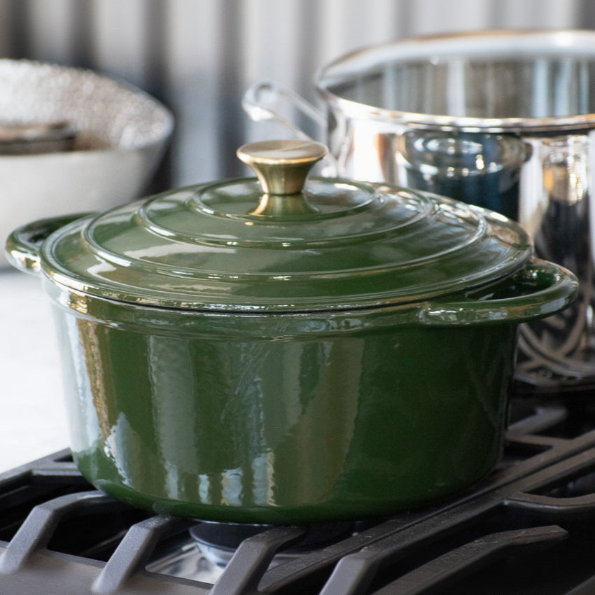Green Biltmore 6.6 Quart Dutch Oven