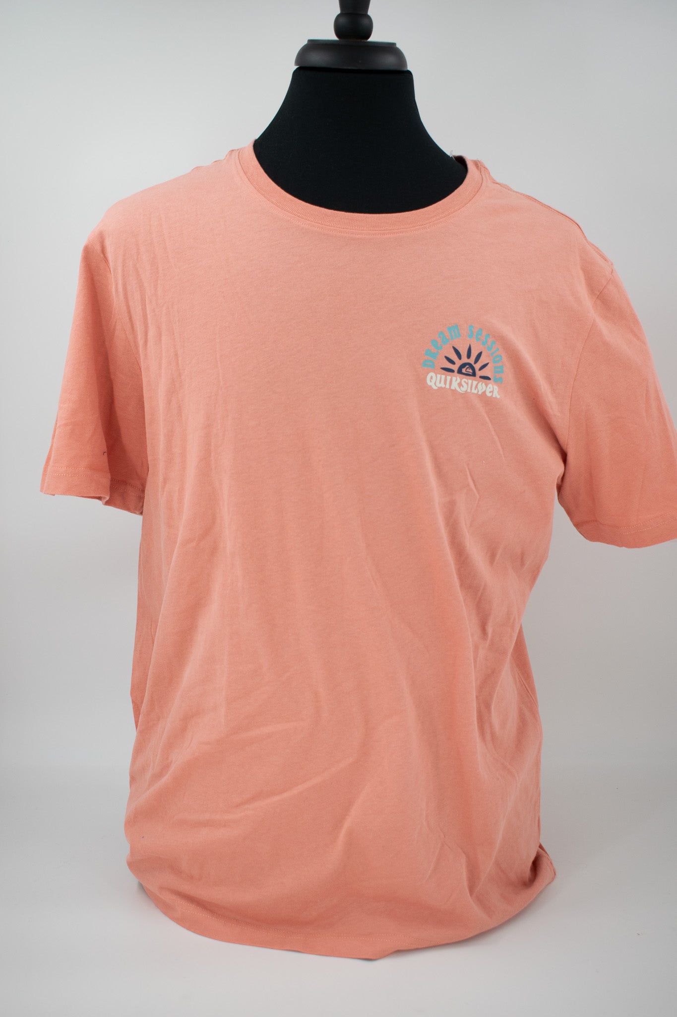 Quiksilver Bubble Gum Pink colored T-shirt