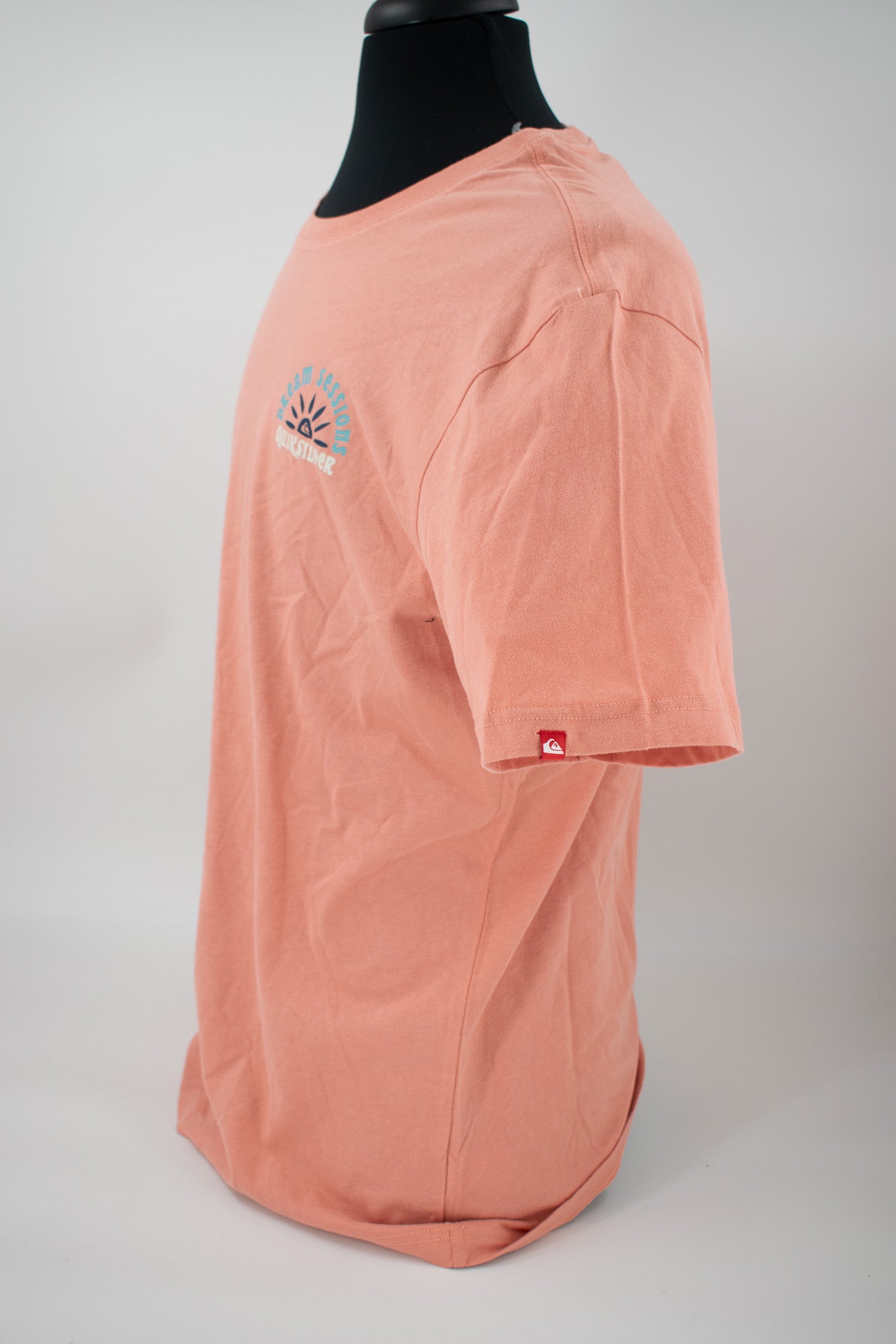 Quiksilver Bubble Gum Pink colored T-shirt