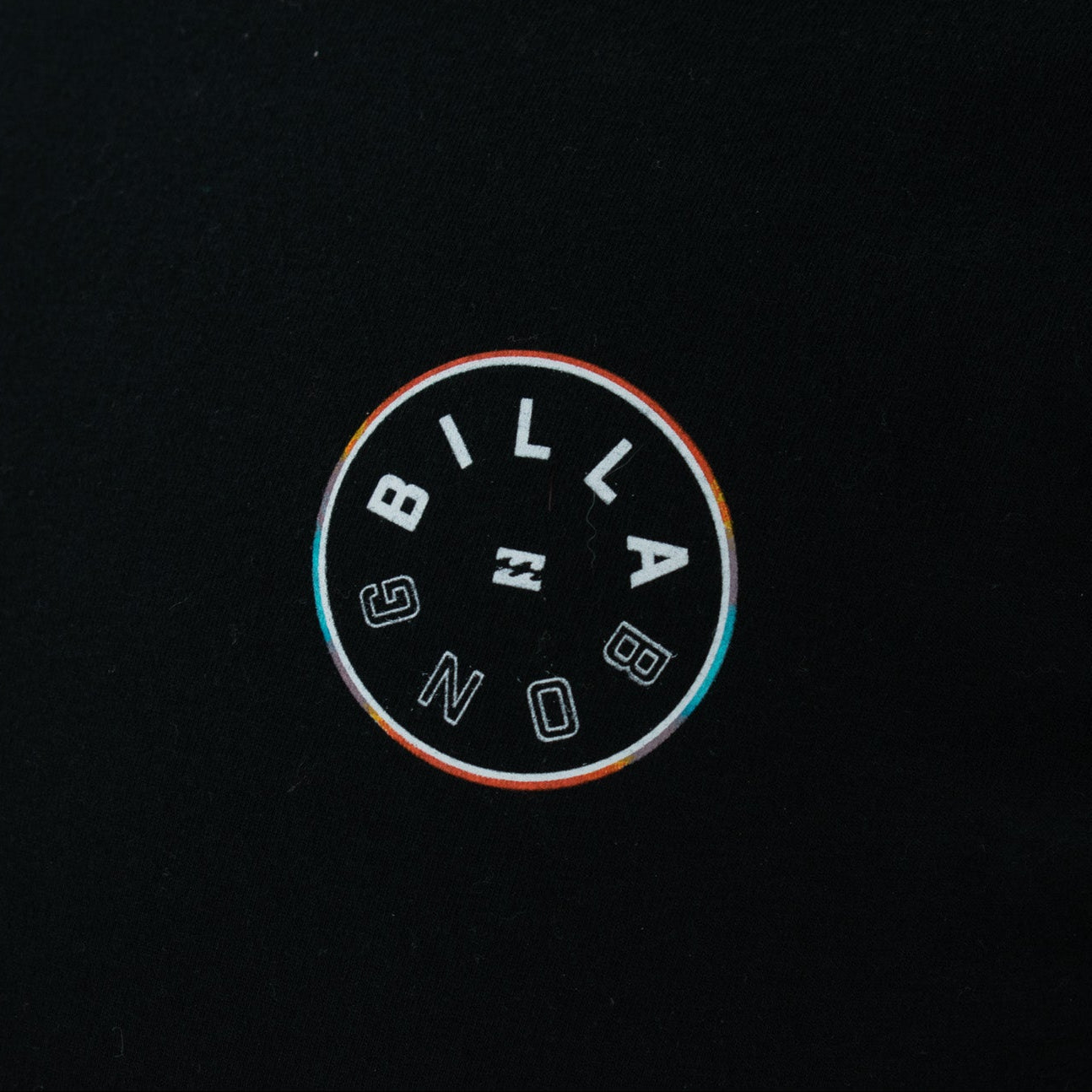 Billabong Boys Large Premium 100% Cotton Black Tee Shirt