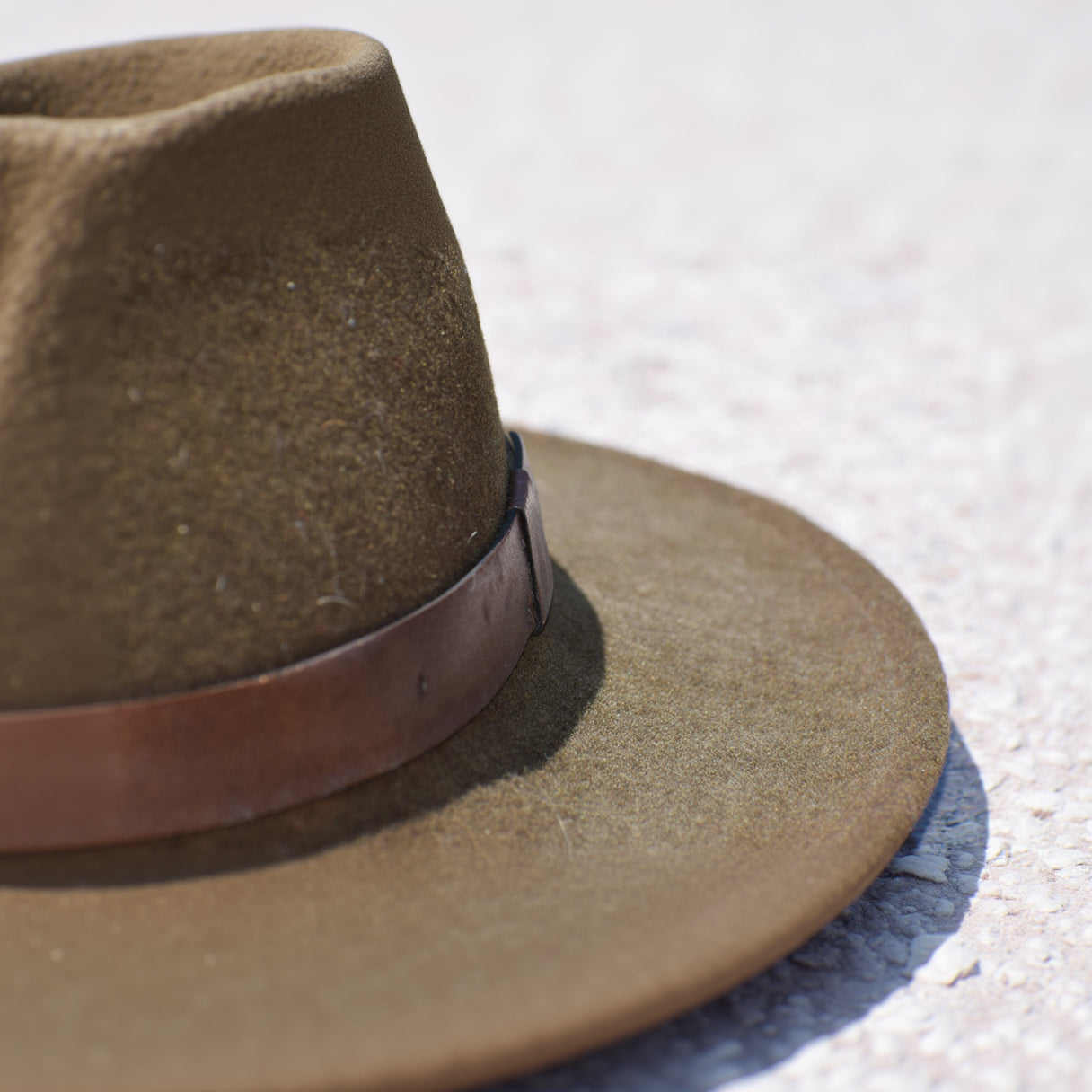 Pendleton Brown Wool Wide Brim Fedora Western Country