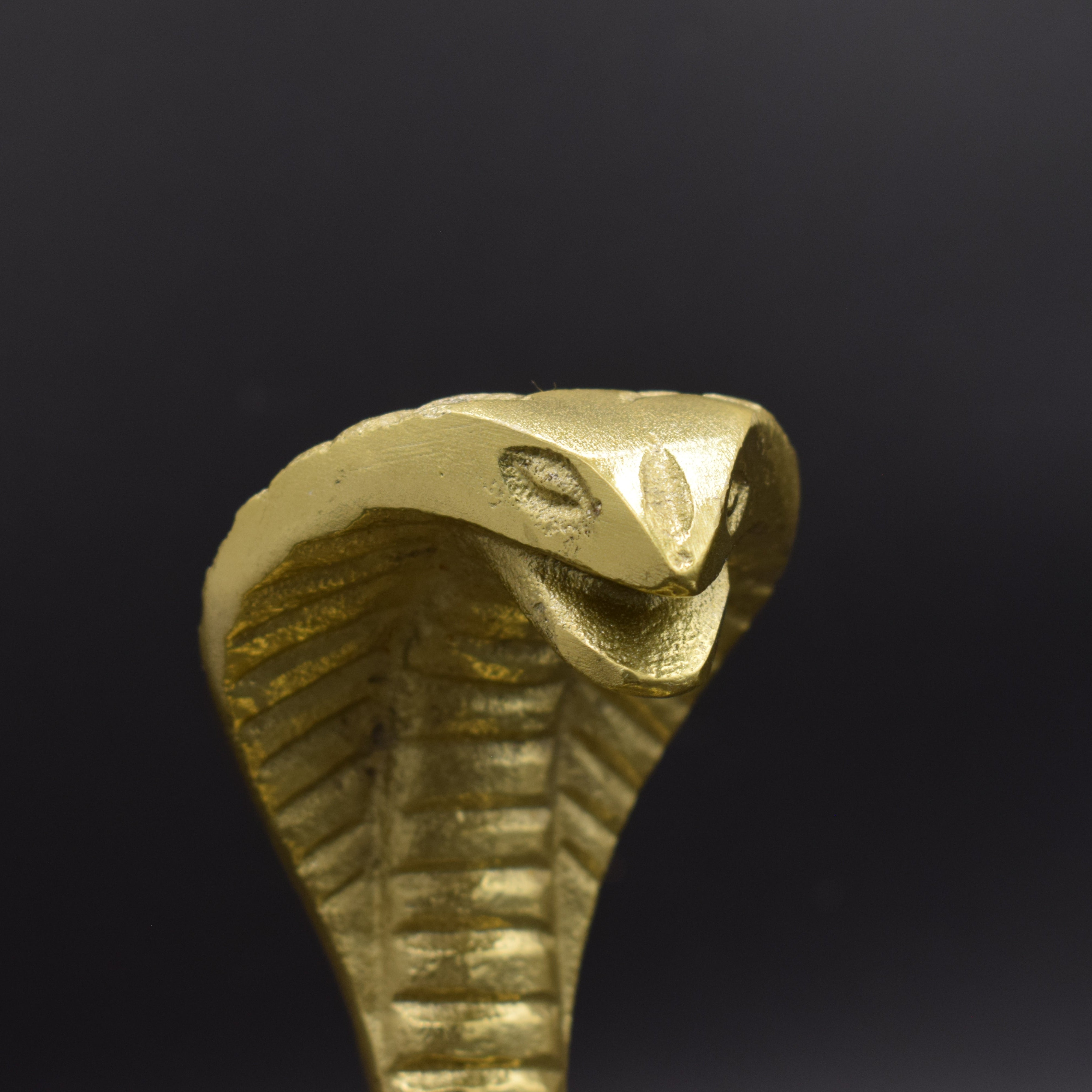Gold Snake Decoration Sculpture For Kitchen or Home