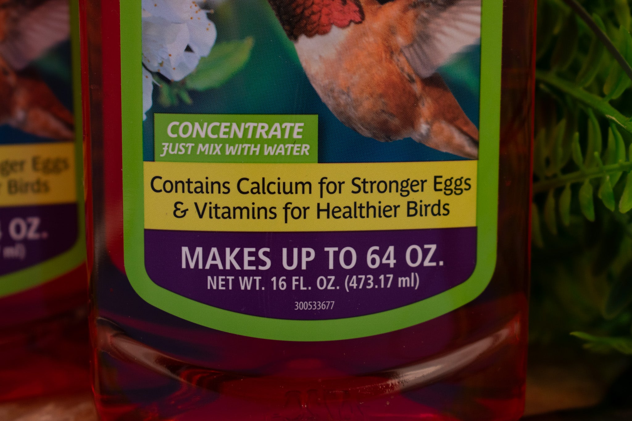 Pennington Ultra Natural Springs Nectar Hummingbird Food Concentrate