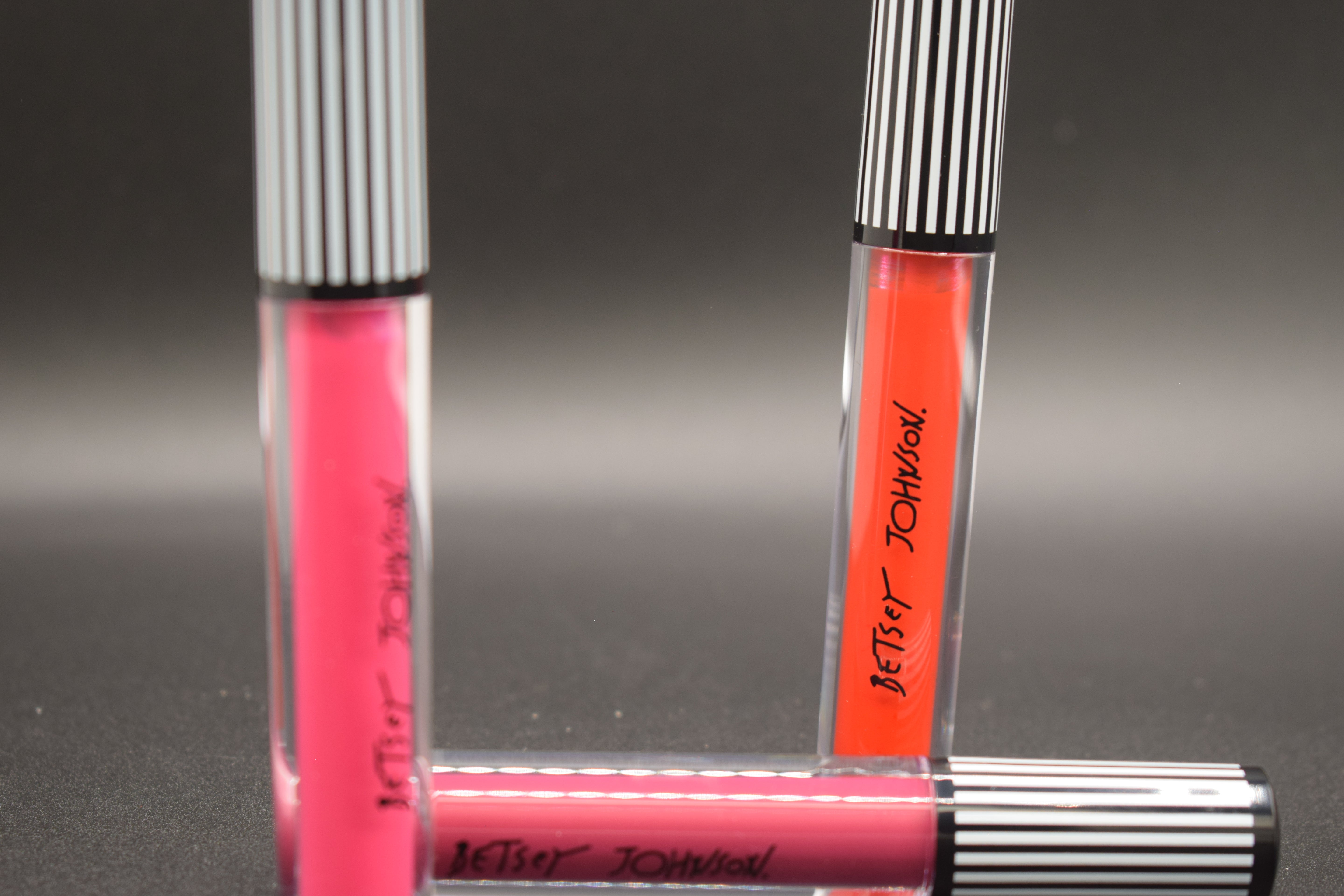 Betsey Johnson Classic Liquid Lip Color Set Long-Lasting Formula