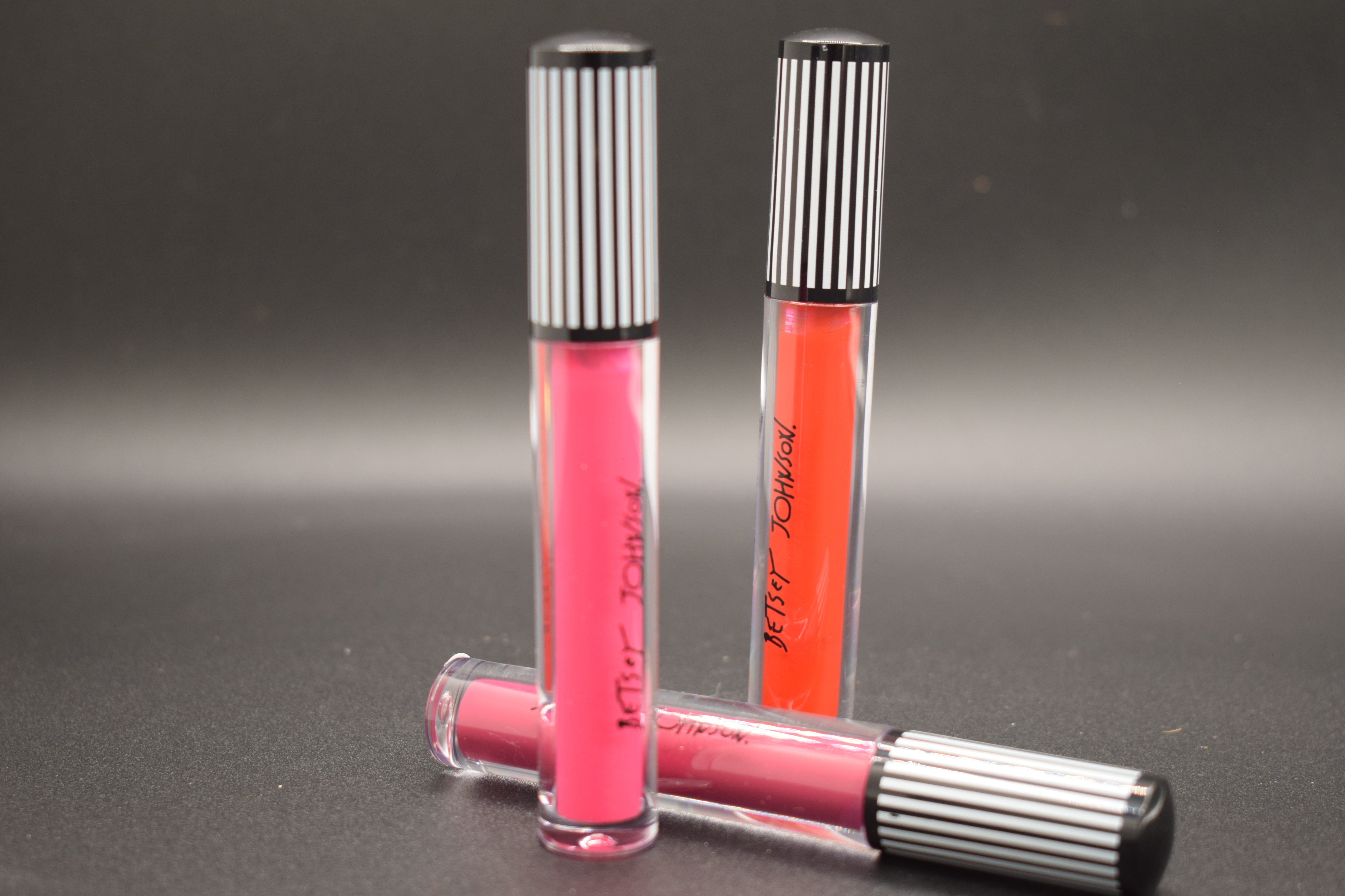 Betsey Johnson Classic Liquid Lip Color Set Long-Lasting Formula