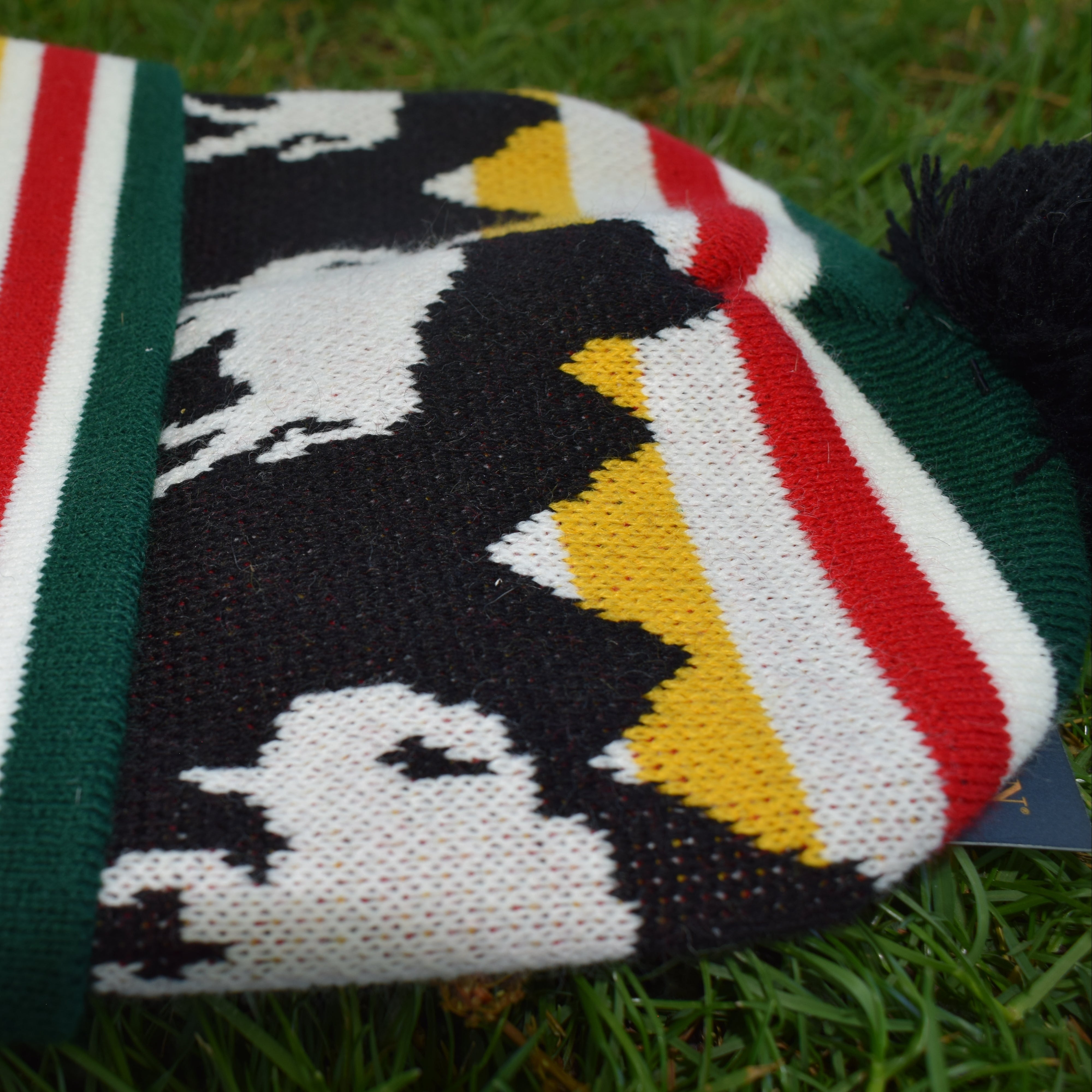 Pendleton Unisex RETRO Beanie with BUFFALO Print