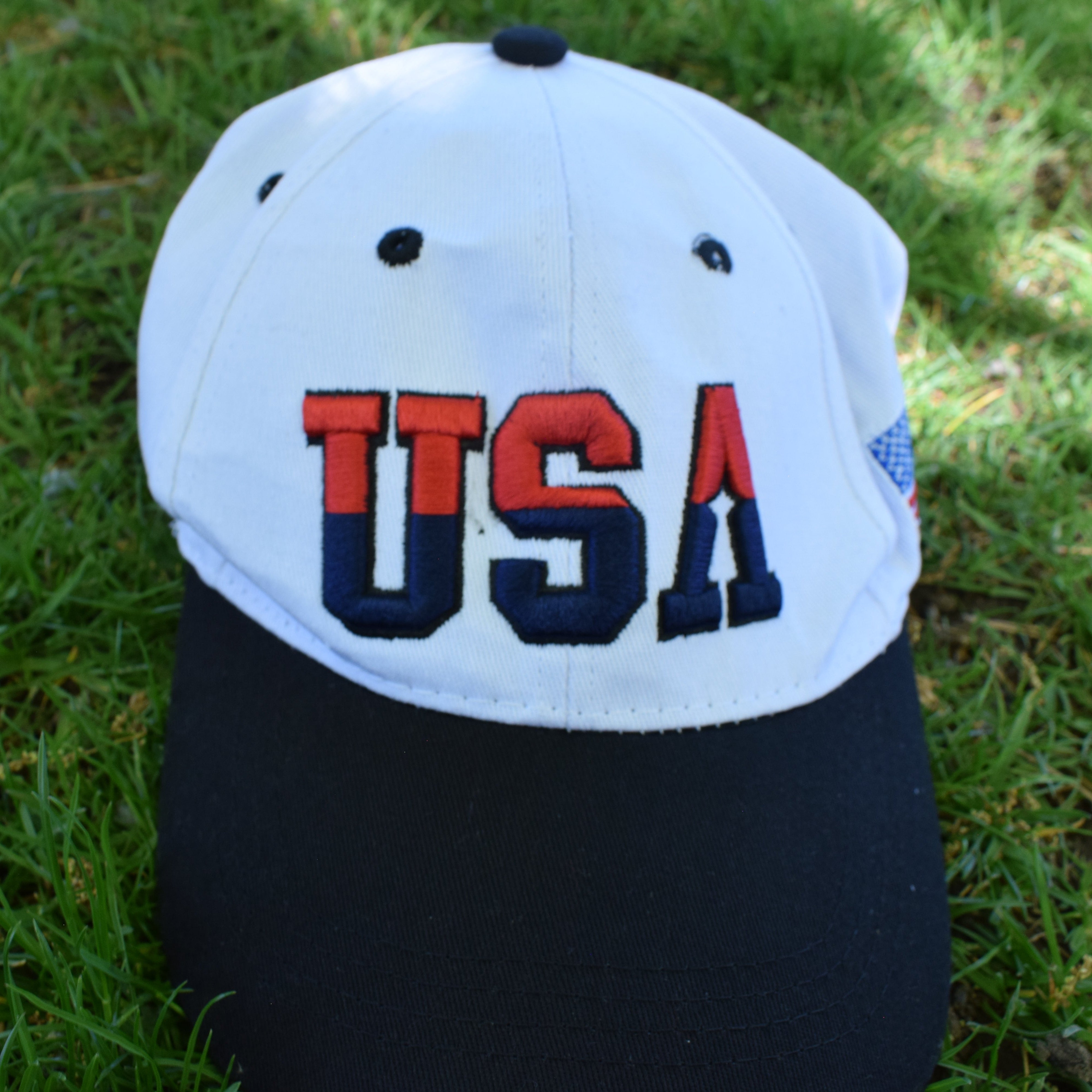 USA Embroidered Adjustable Baseball Cap