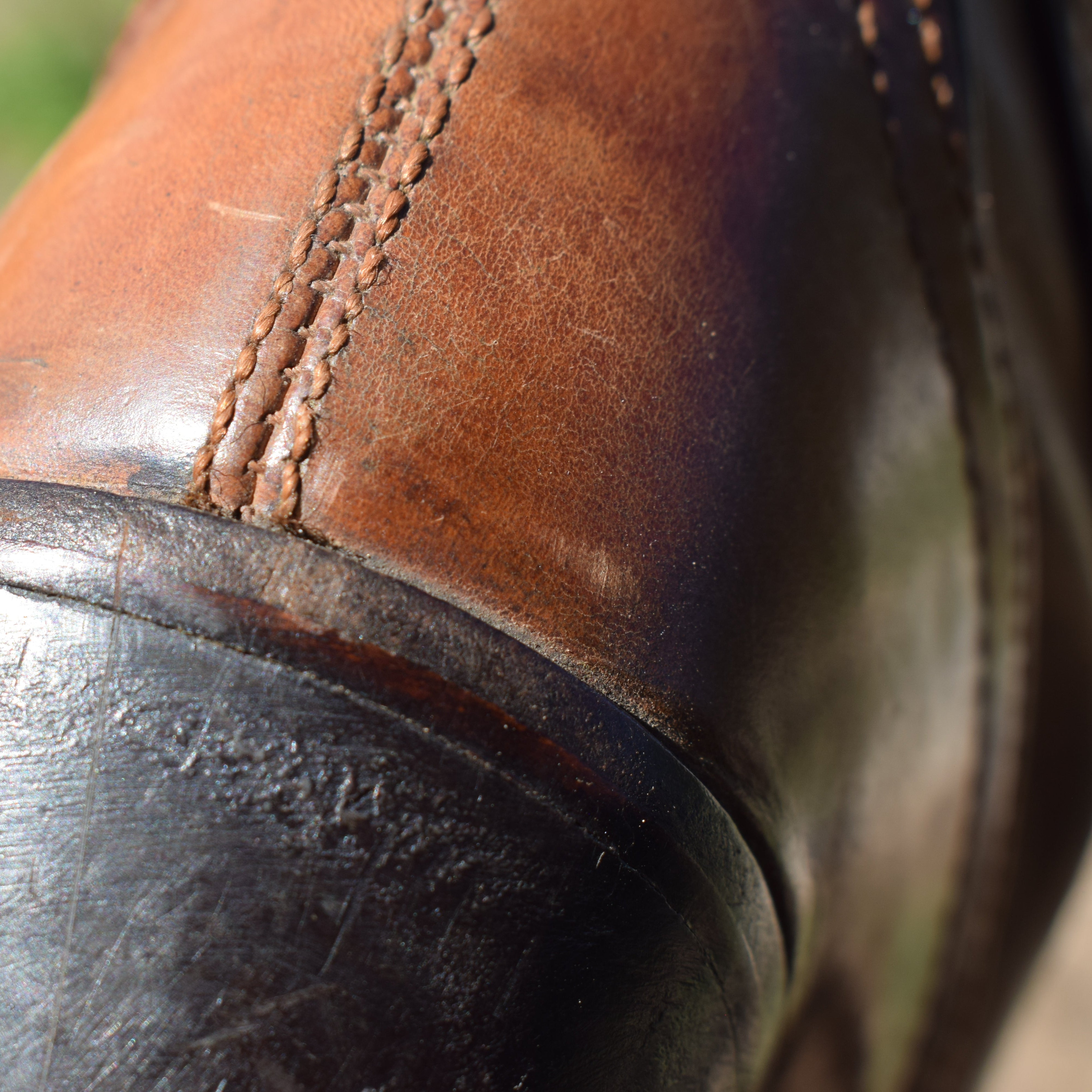 Women's Brown Leather Heart Cowgirl Boots
