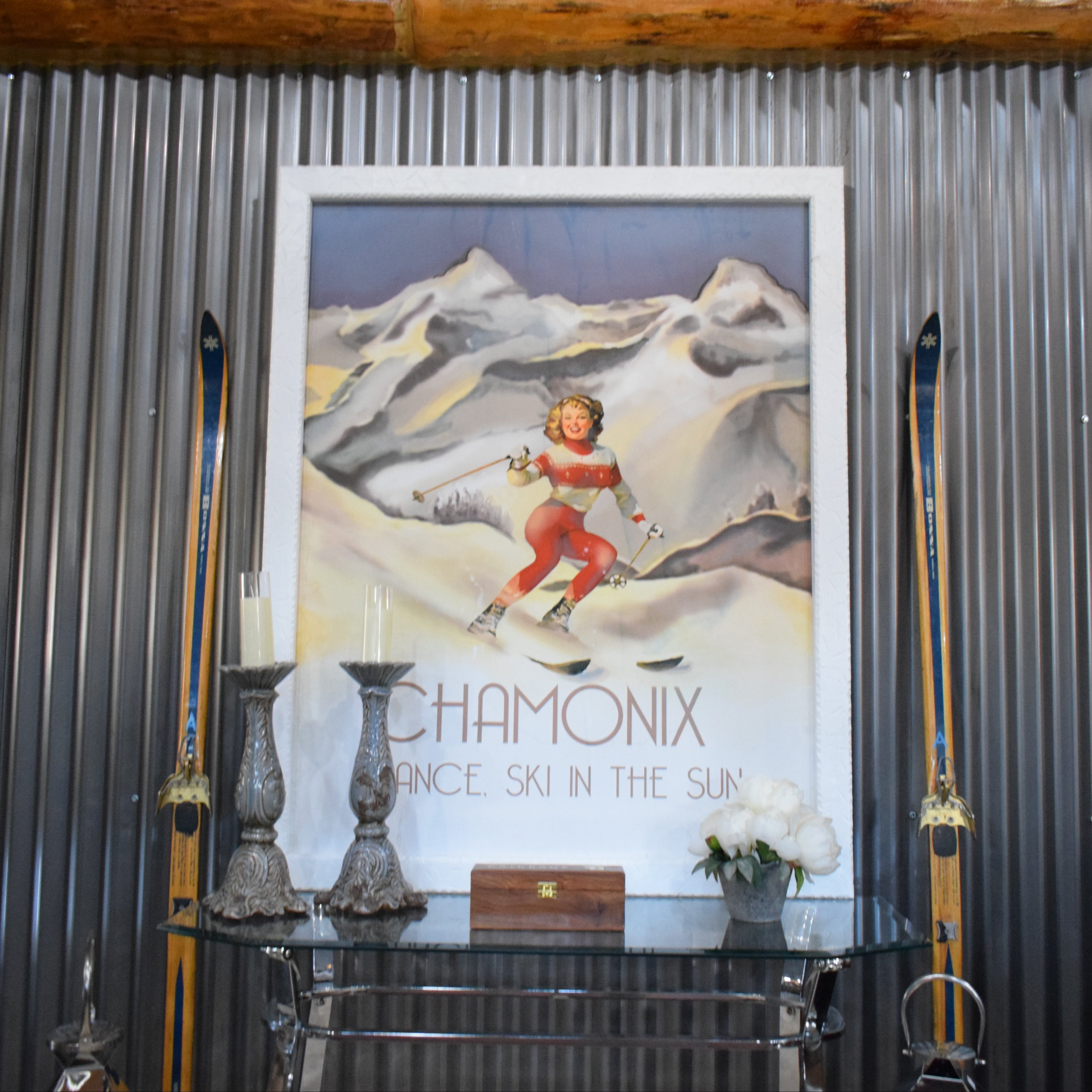 Chamonix French Alps Canvas