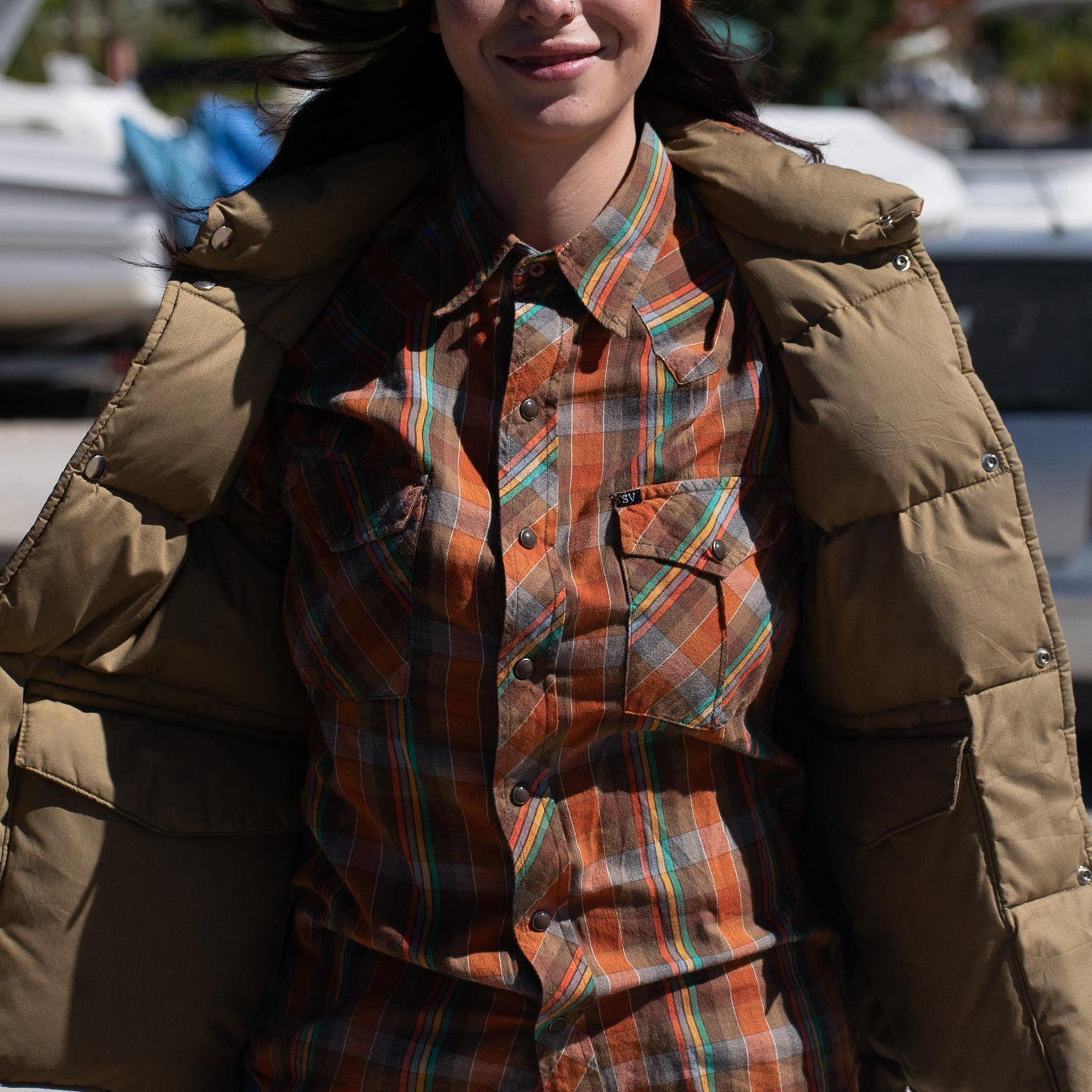 Wester Long Sleeve Flannel – Size Small.