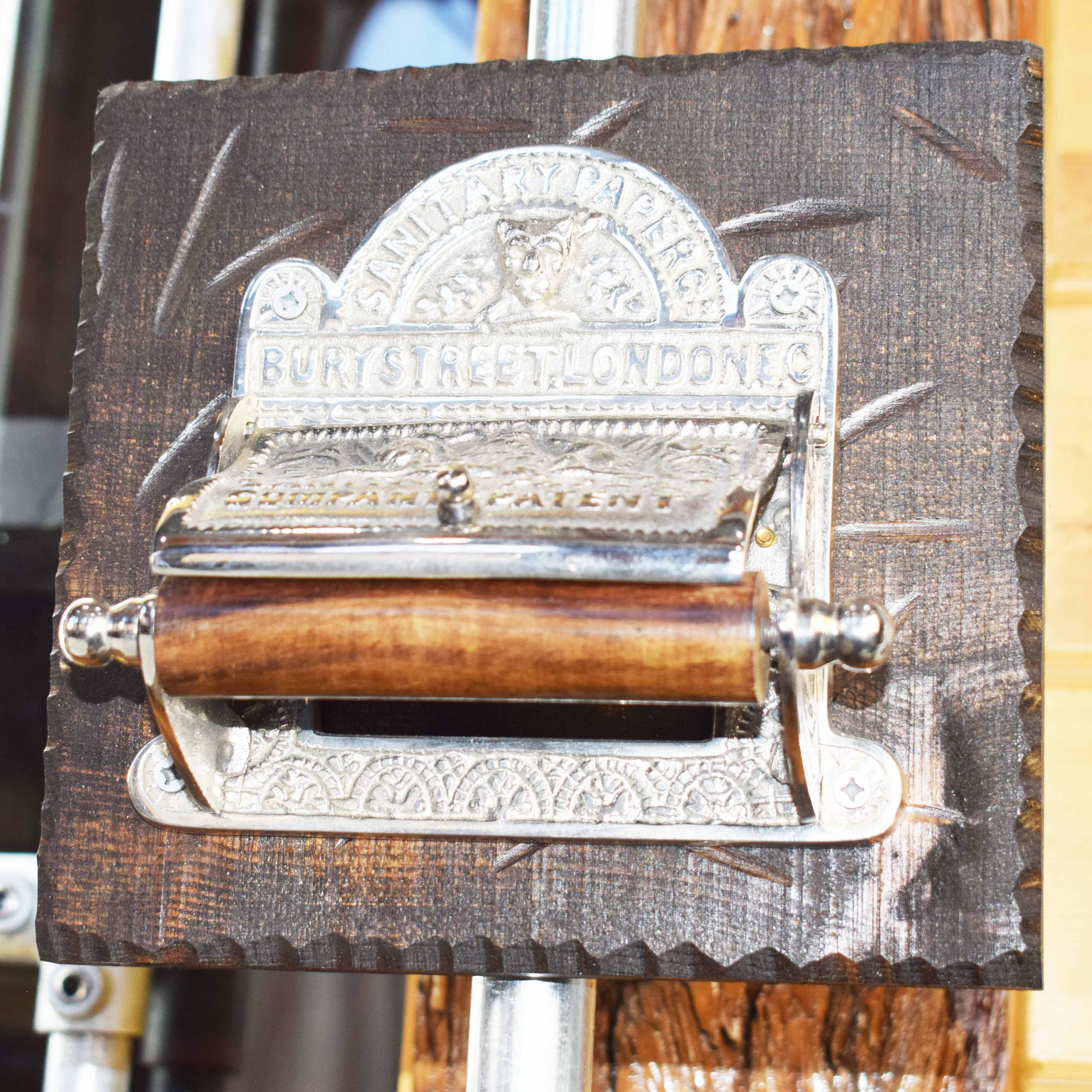 ANT Sanitary Paper Company Bury Street London E.C. Toilet Paper Holder