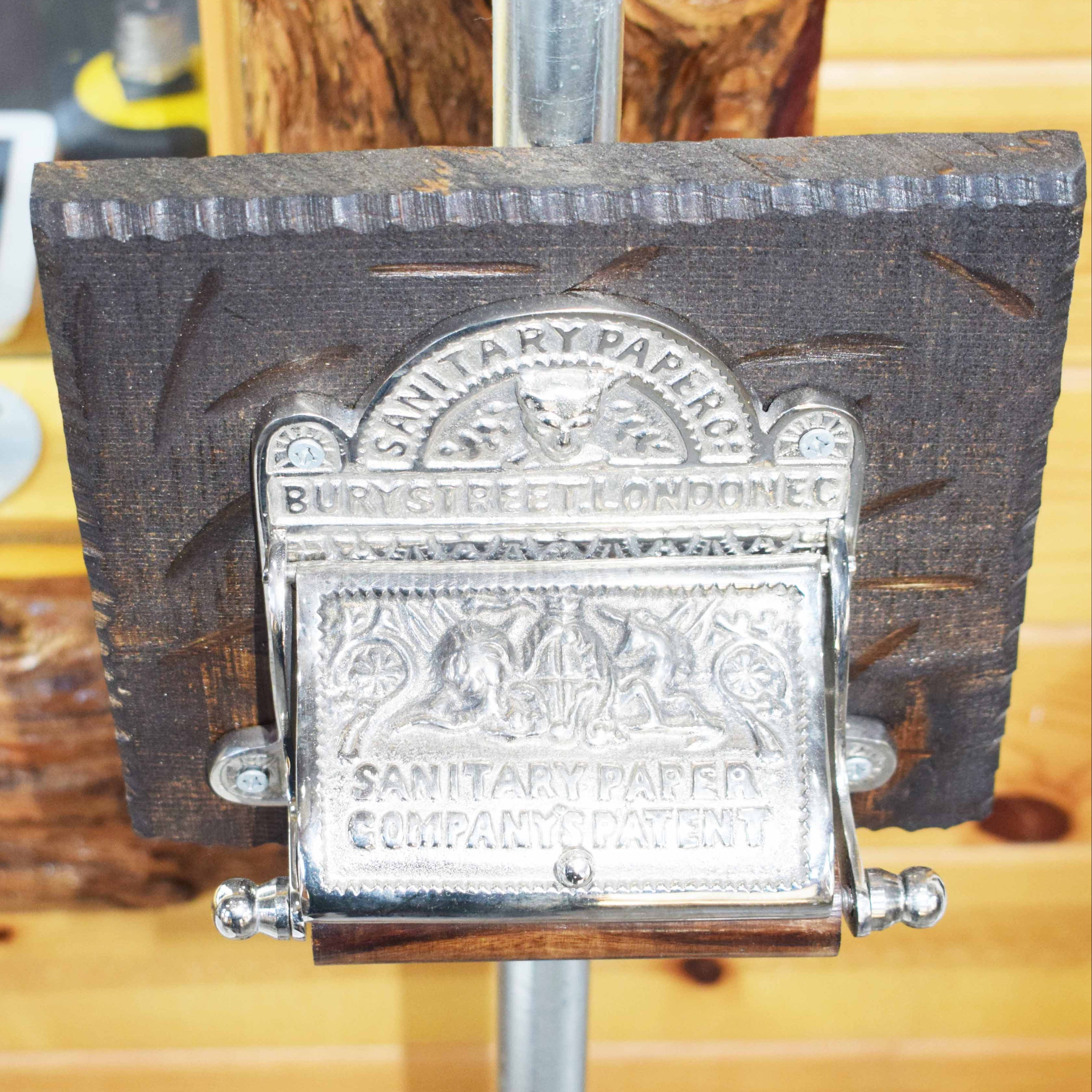 ANT Sanitary Paper Company Bury Street London E.C. Toilet Paper Holder