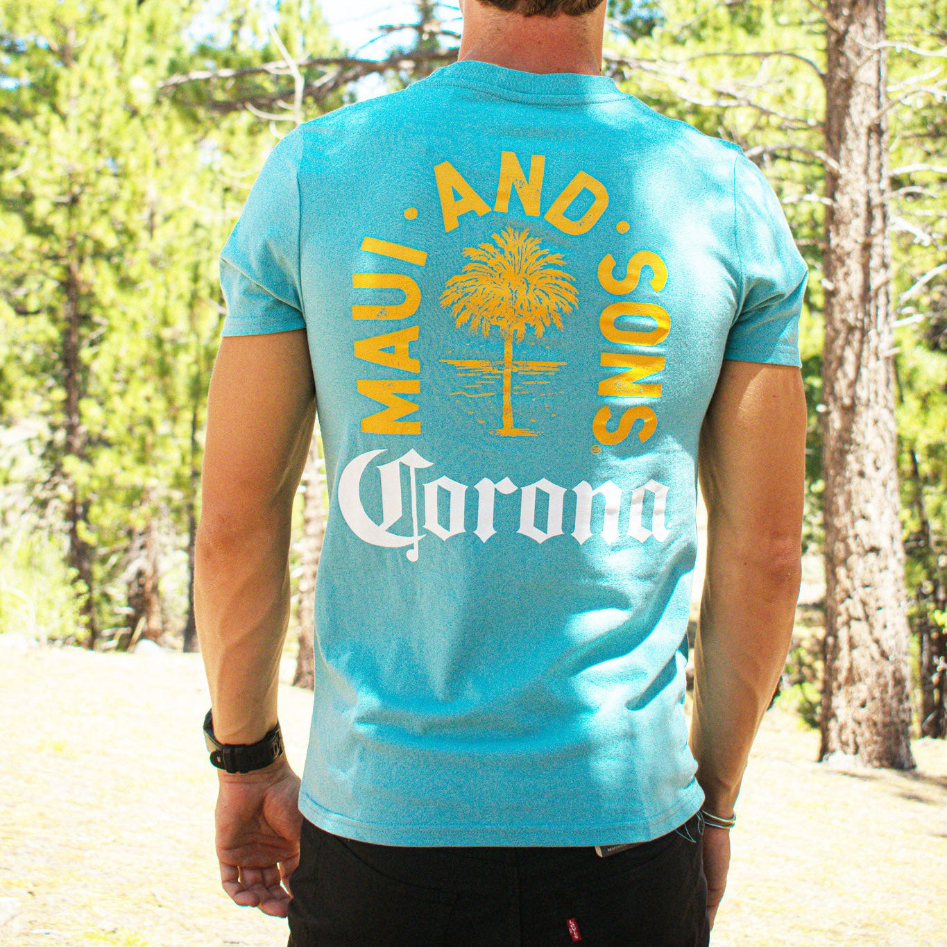 Maui and Sons X Corona T-shirt