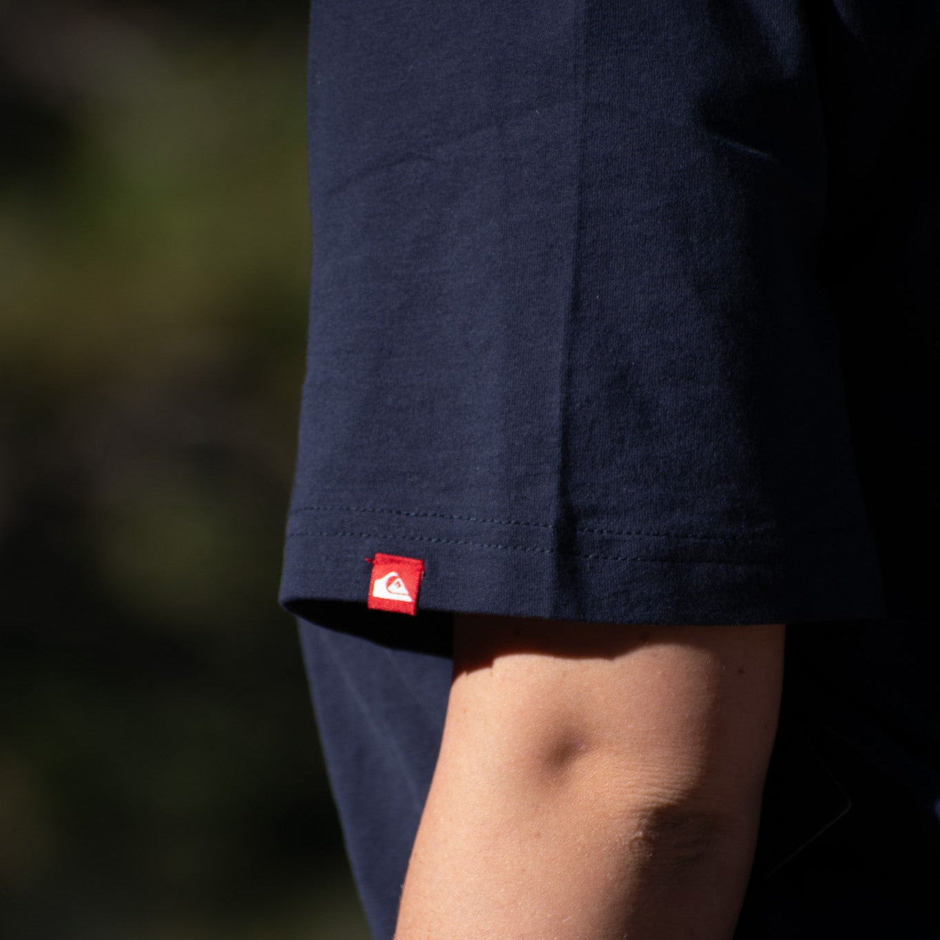 QUIKSILVER Rock Mode Graphic Tee Color:Navy