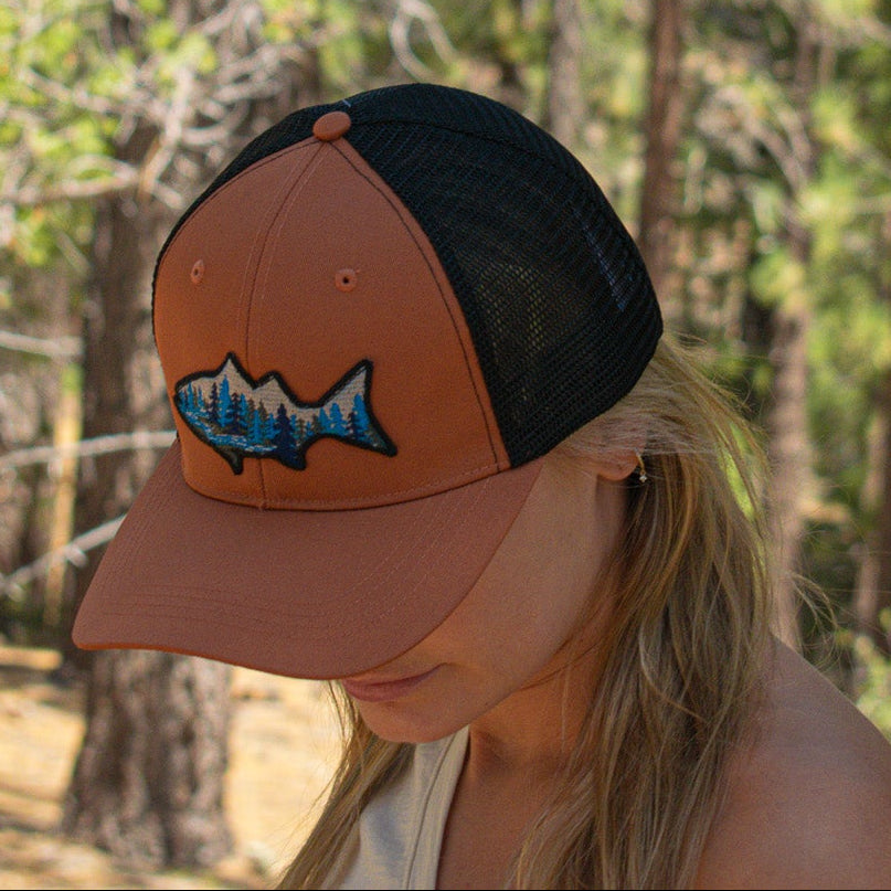Telluride Clothing Company Burnt Orange Trucker Hat