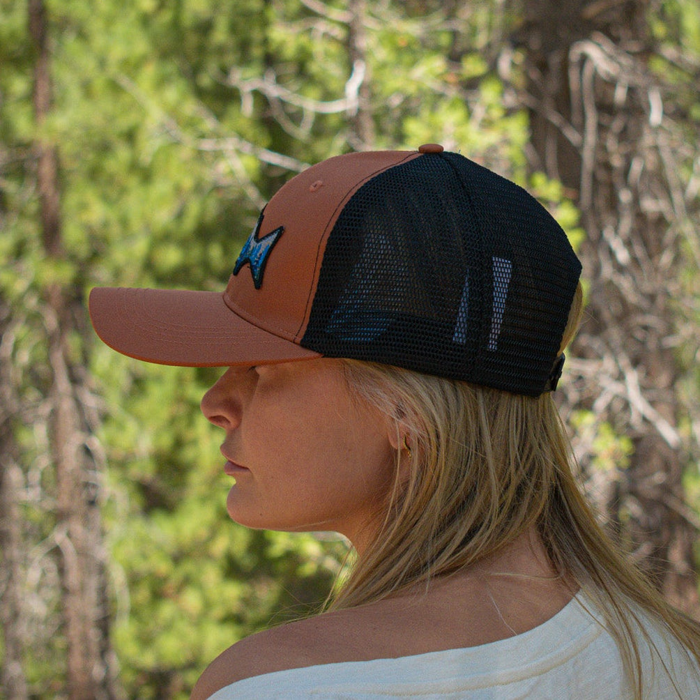 Telluride Clothing Company Burnt Orange Trucker Hat