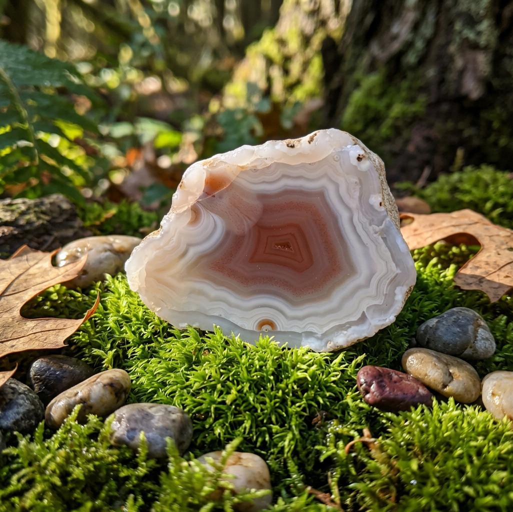 Polished Laguna Agate