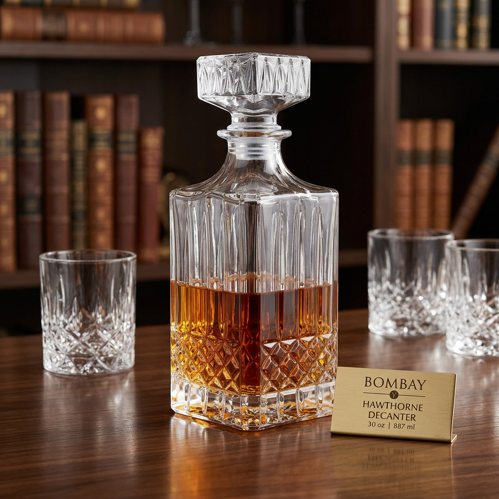 Bombay Hawthorne Decanter