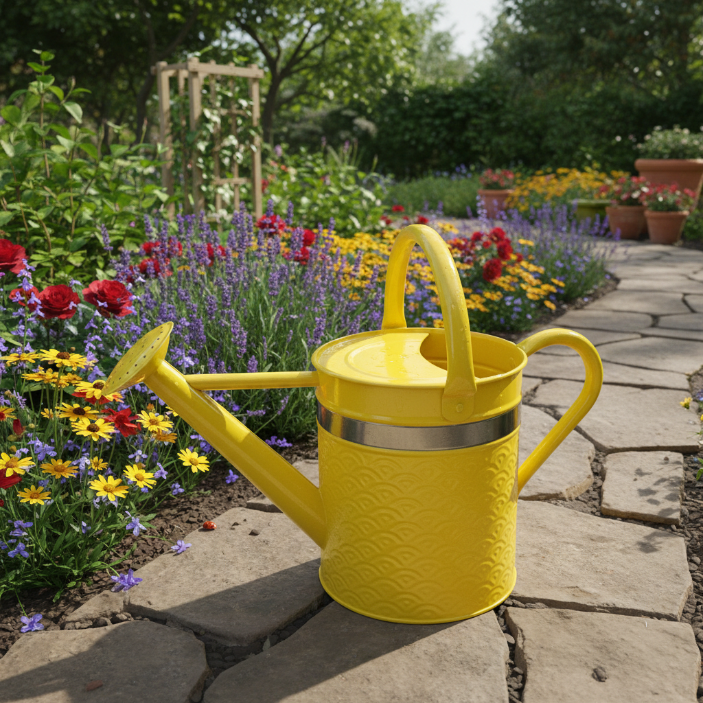 Green Vibes Only Watering Can
