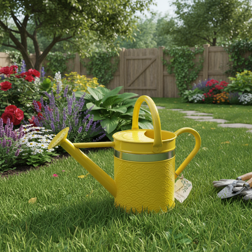 Green Vibes Only Watering Can
