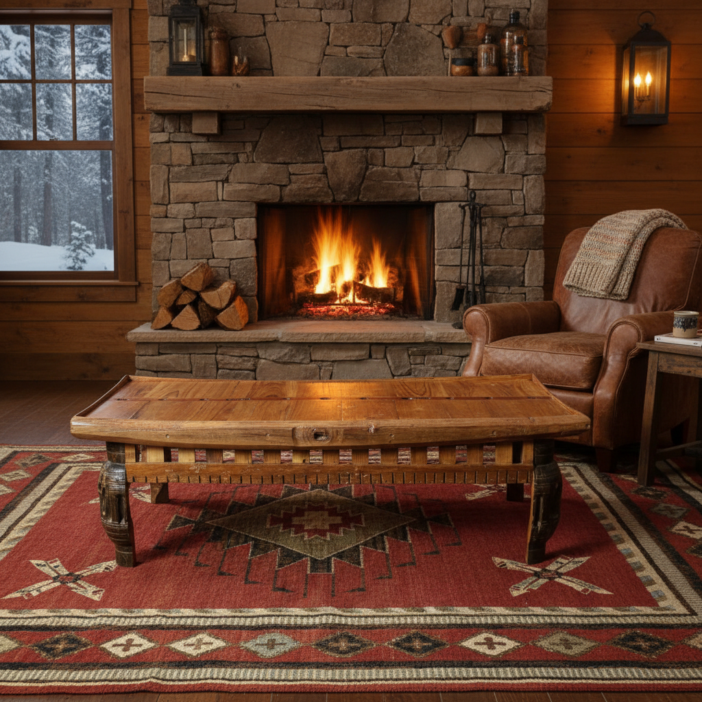  Wooden Coffee Table