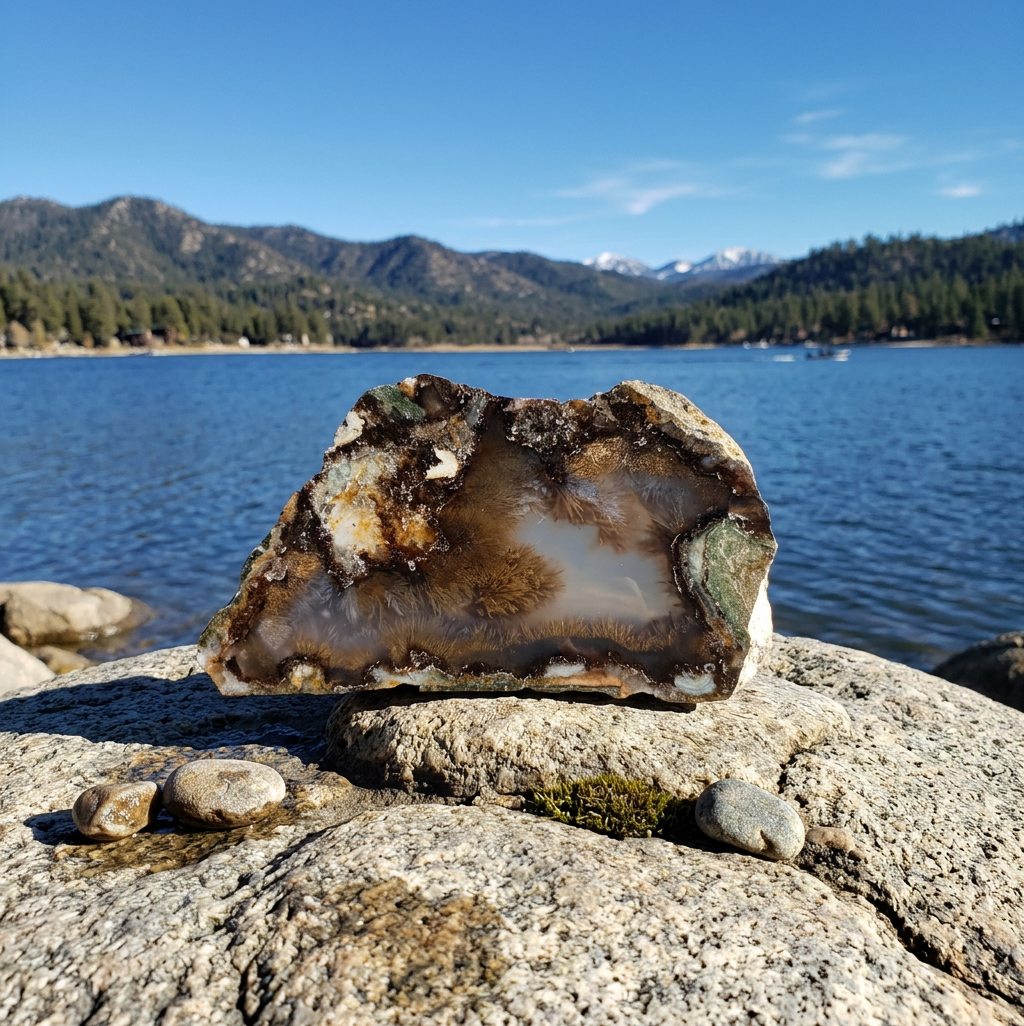 Stunning Scenic Moss Agate