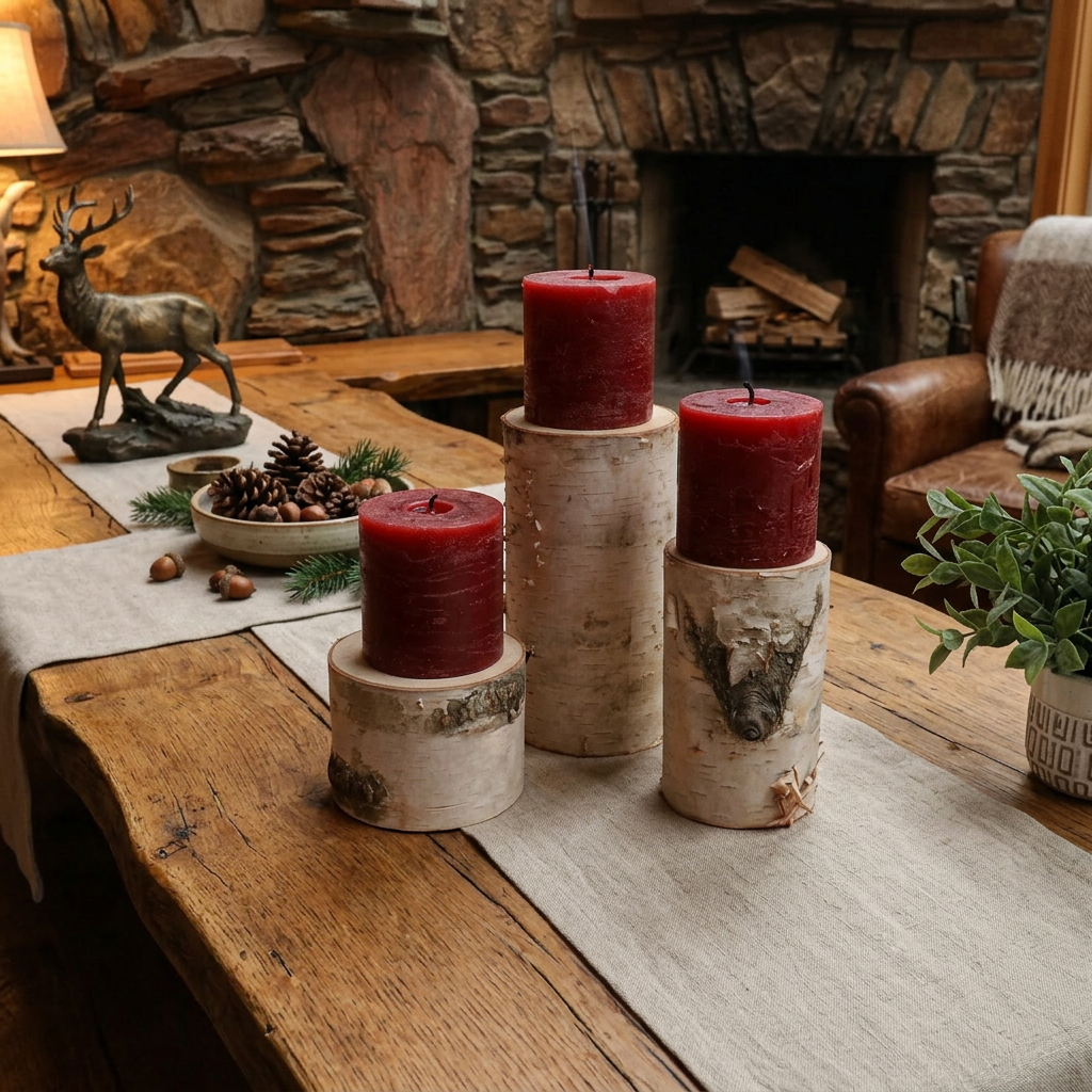 Wilson Viktor White Birch Pillars-set of 3